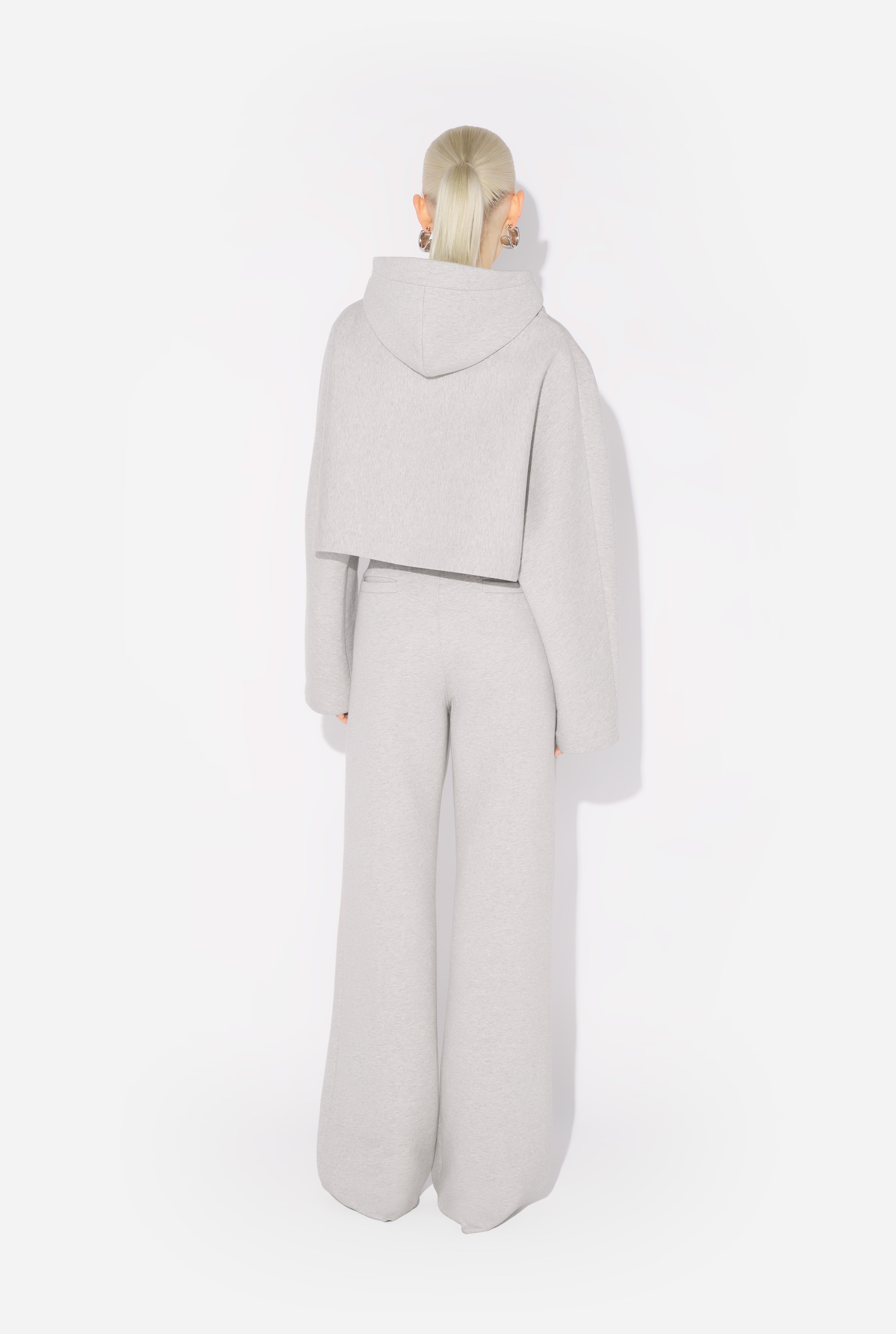 THE EMBOSSED GAULTIER HOODED SWEATSHIRT - 3