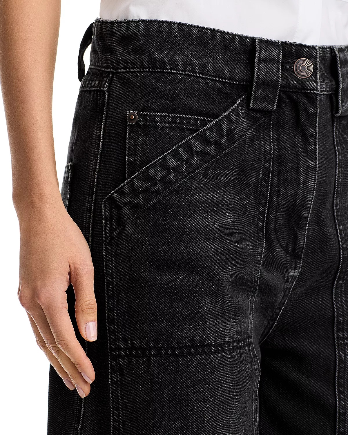 Balloon Jeans in Black - 6