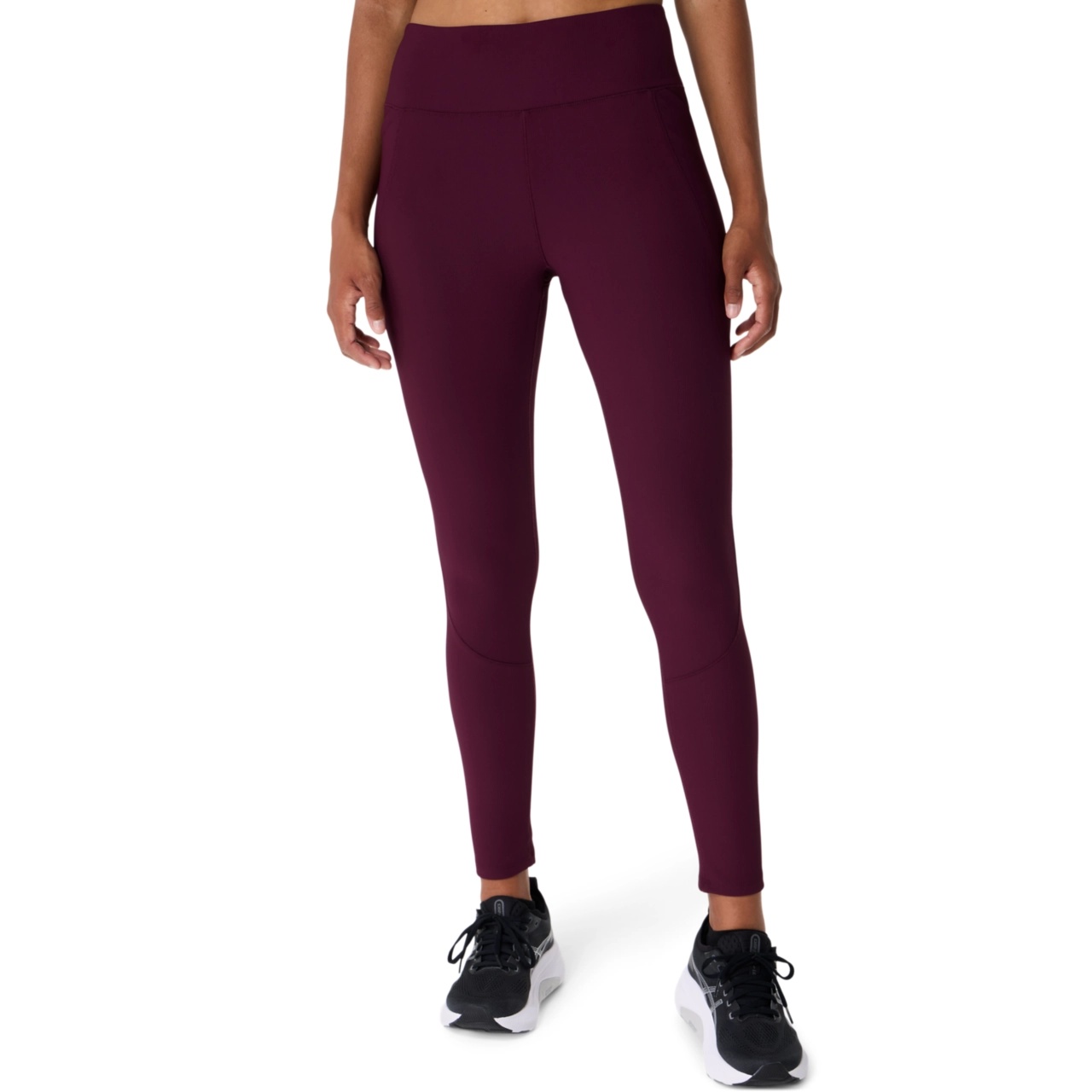WOMEN'S RIB HIGH WAIST  7/8 TIGHT - 1
