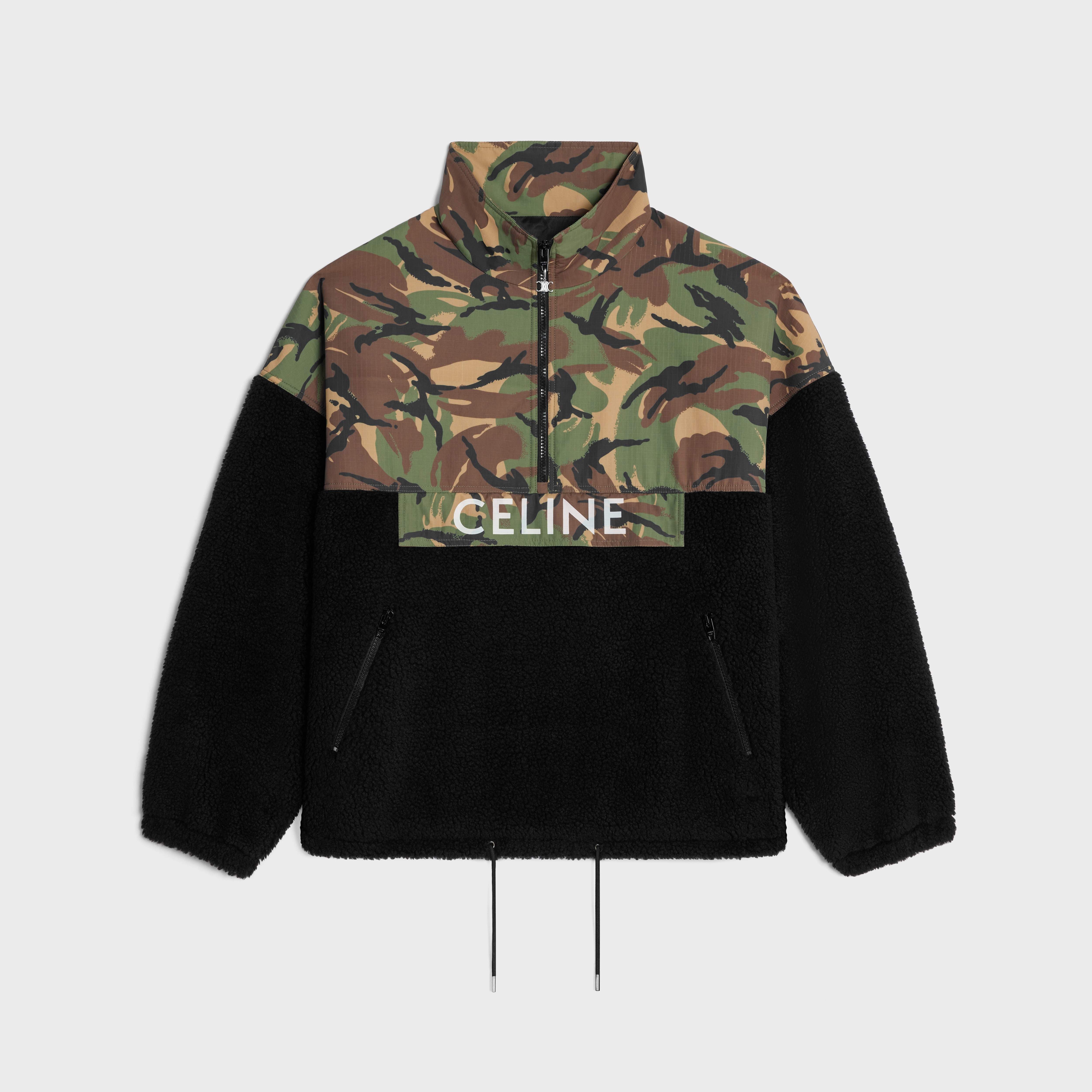 celine bi-material jacket - 1