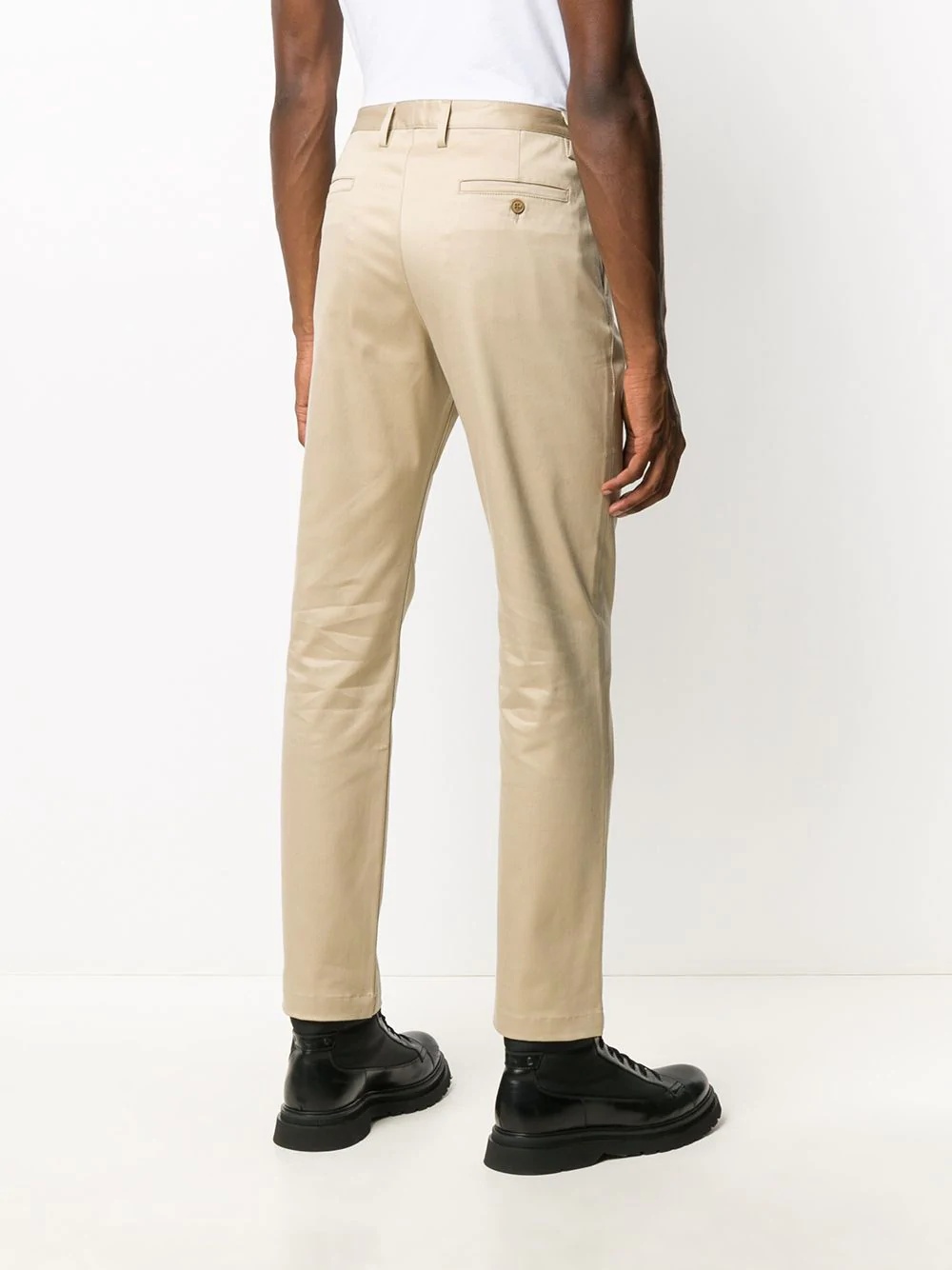 casual straight-leg trousers - 4