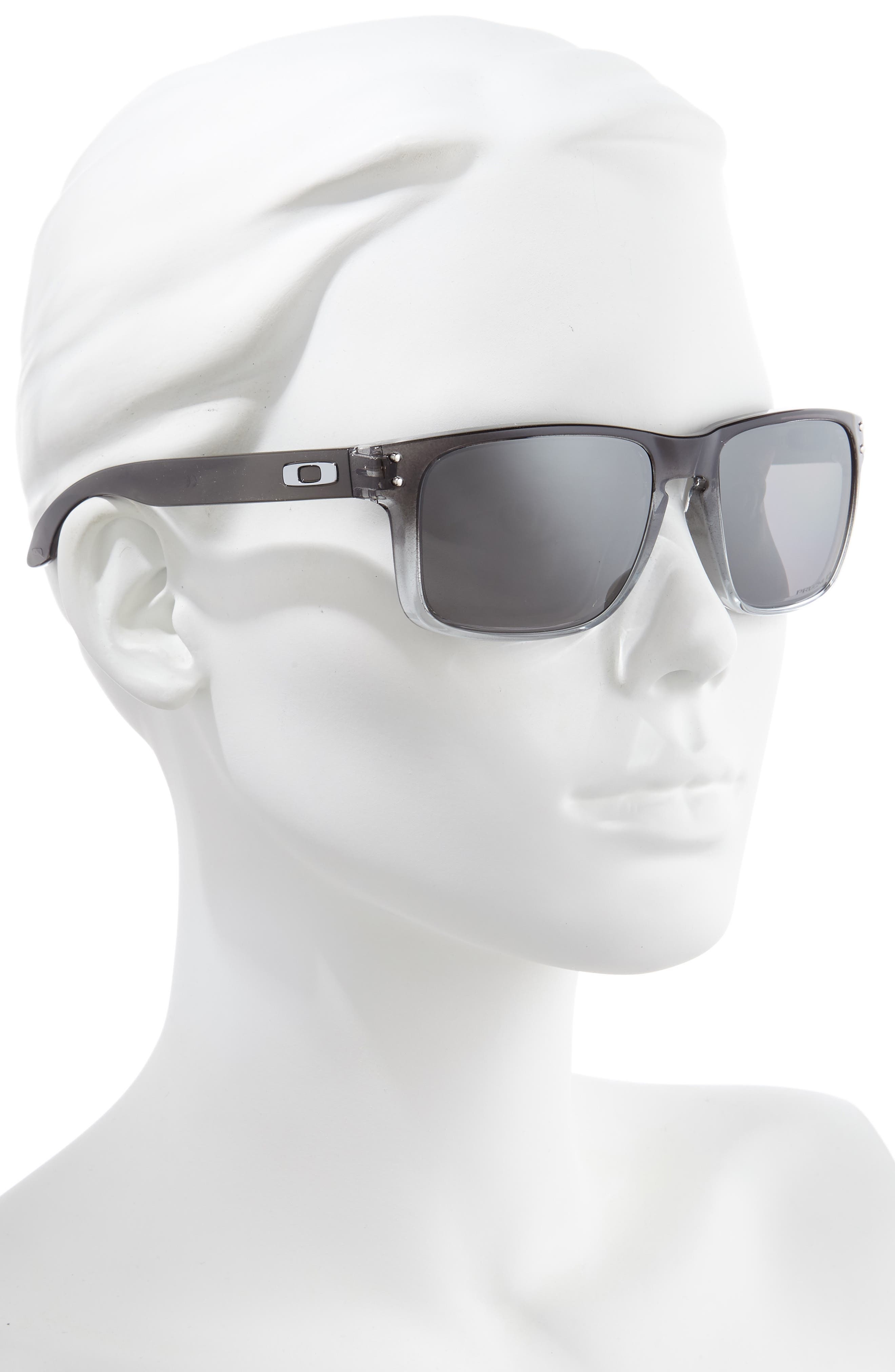 Oakley Holbrook™ 57mm Prizm™ Polarized Keyhole Sunglasses in Dark Ink Fade/Prizm Black at Nordstrom - 3