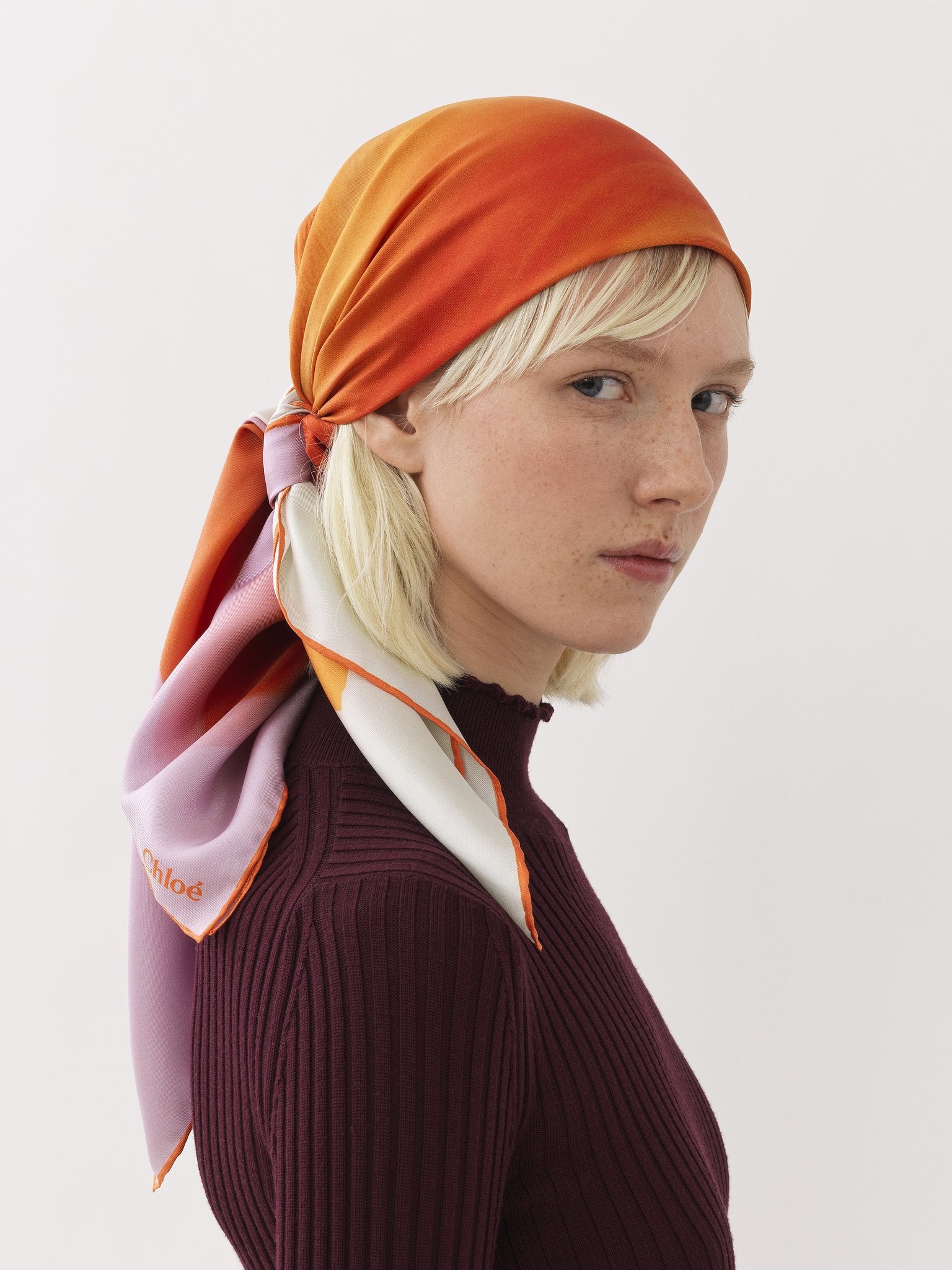 FUSION PRINTED SCARF - 4