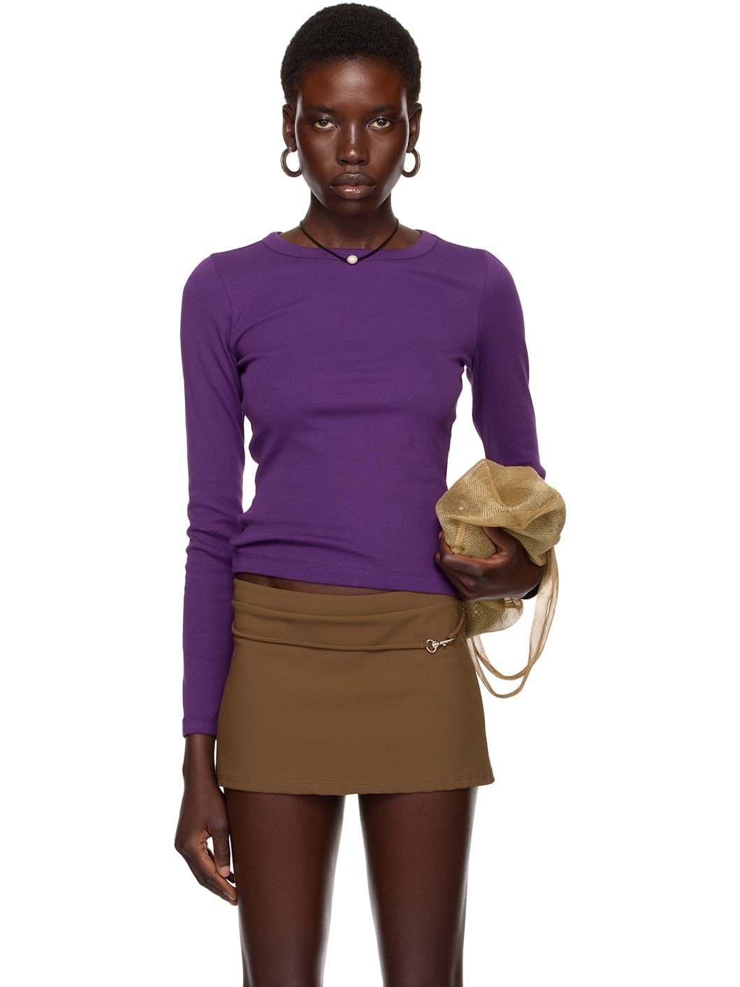 SSENSE Exclusive Purple Max T-shirt - 1