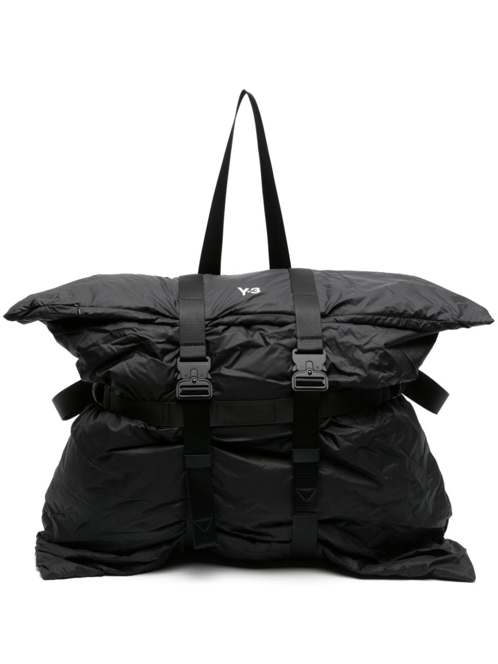 buckled ripstop backpack - 1