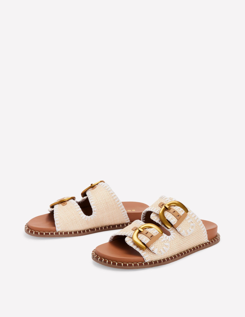 BODEN Alberta Footbed Sandals-Natural outlook