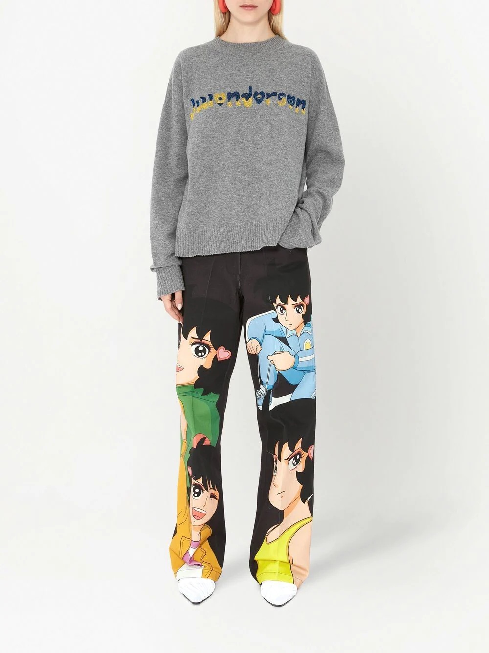 Run Hany logo-embellished jumper - 2