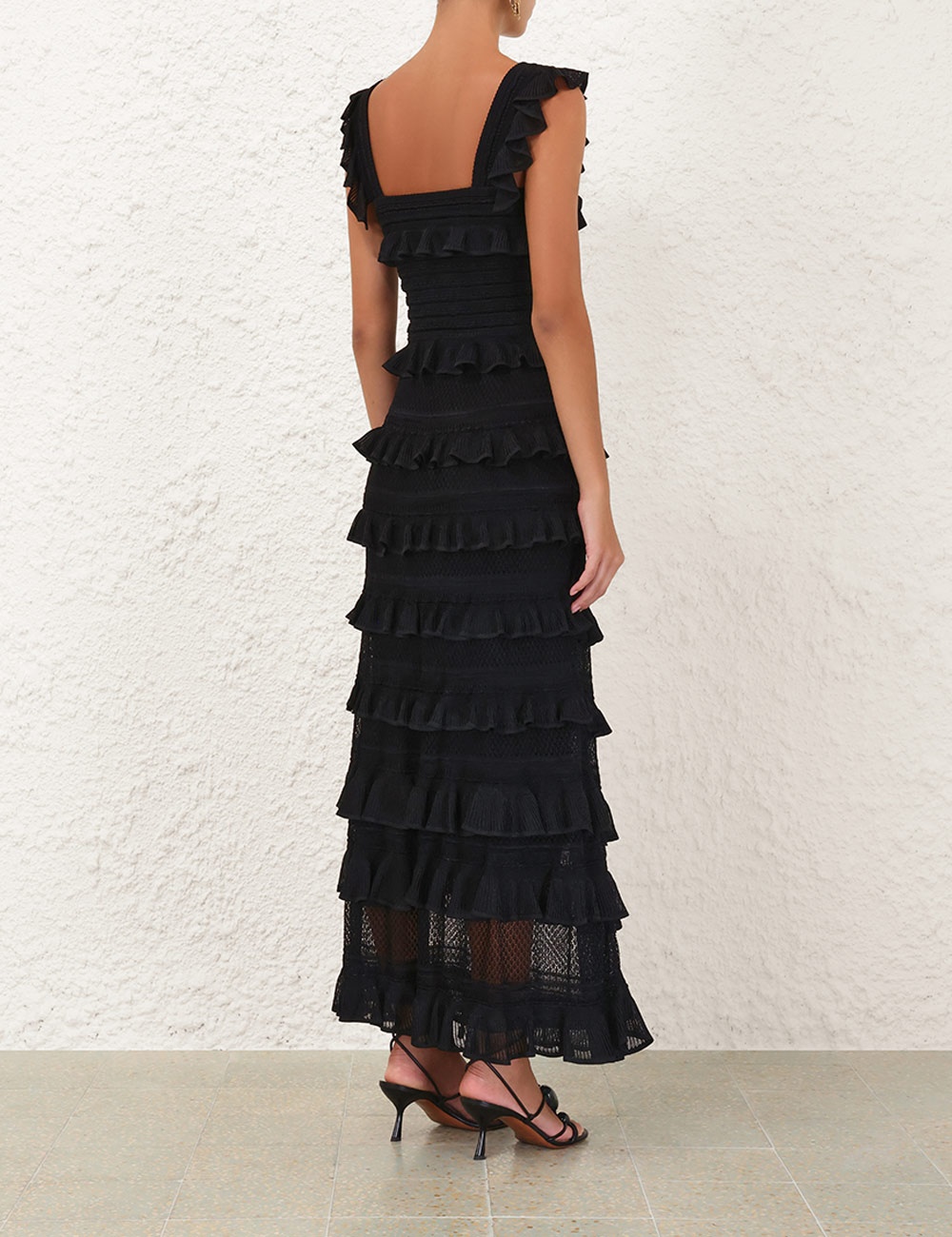 ILLUMINATE LACE FRILL SKIRT - 4