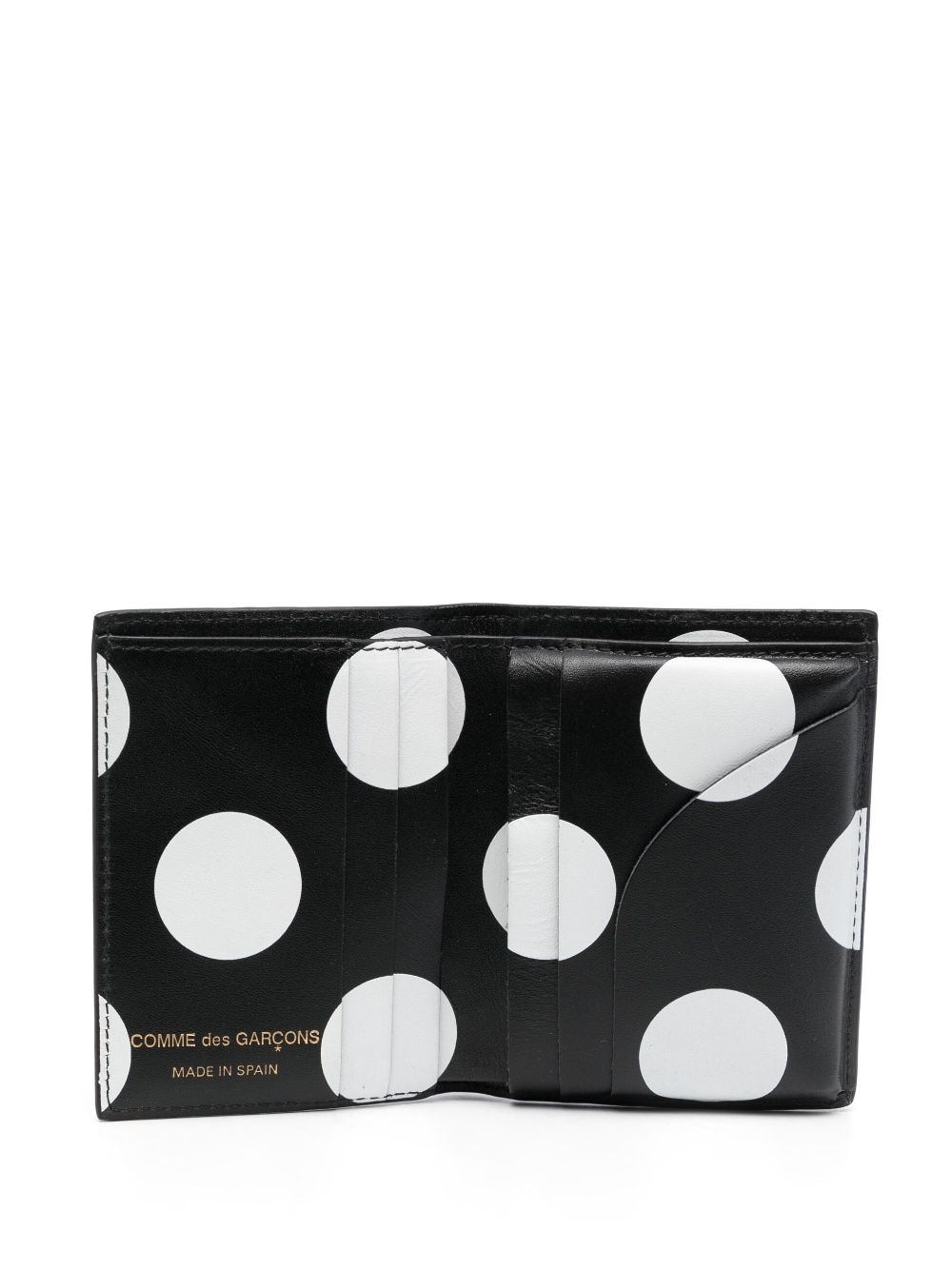 polka-dot bifold wallet - 3