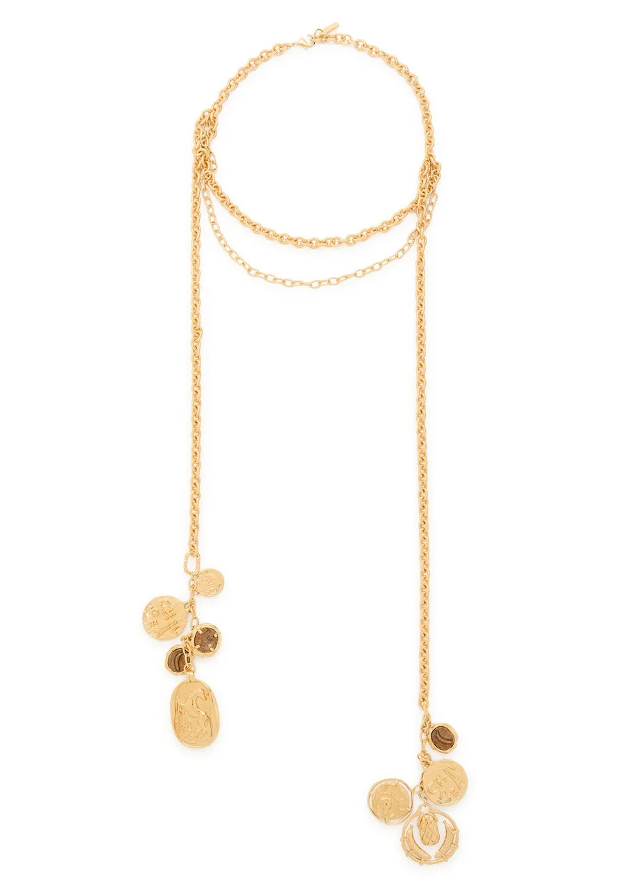 Chloe The Chloé Medals Layered Necklace - 1