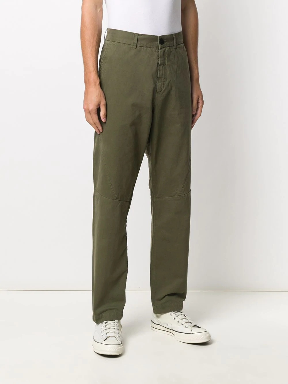 Drill straight trousers  - 3