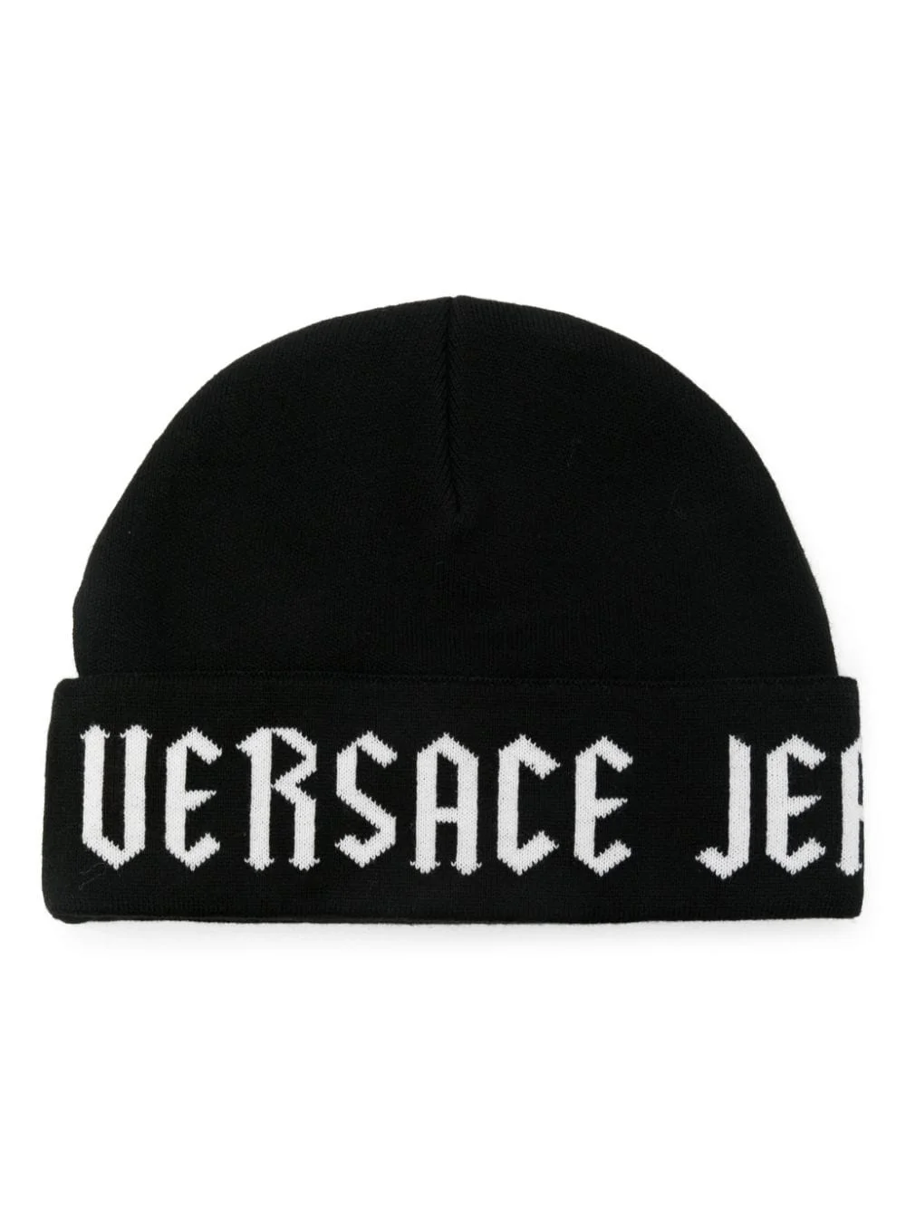 logo-jacquard beanie - 1