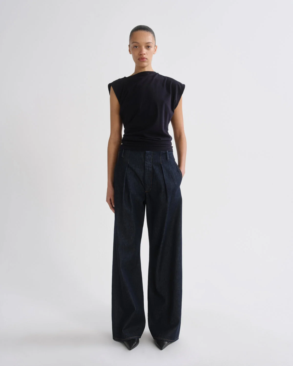 RITMO TROUSER (WEIGHTLESS) IN RINSE - 1