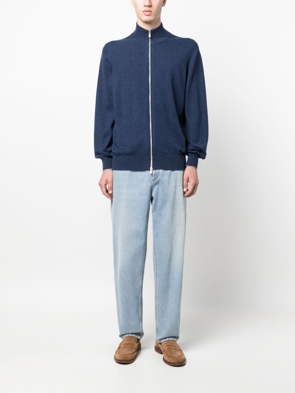 straight-leg denim jeans - 2