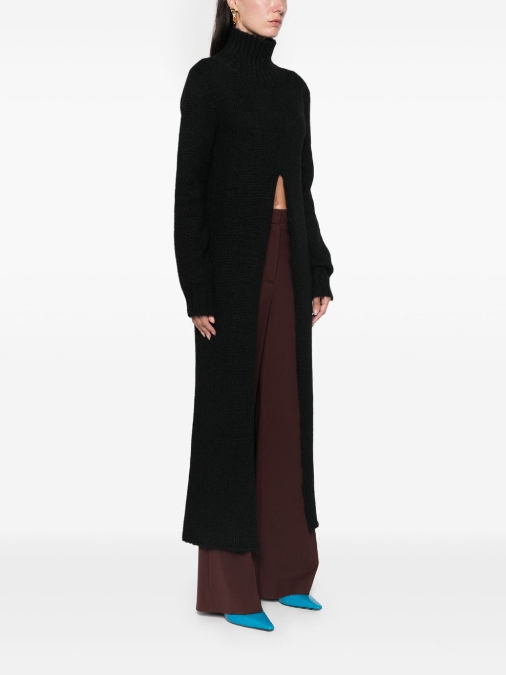 knitted maxi dress - 3