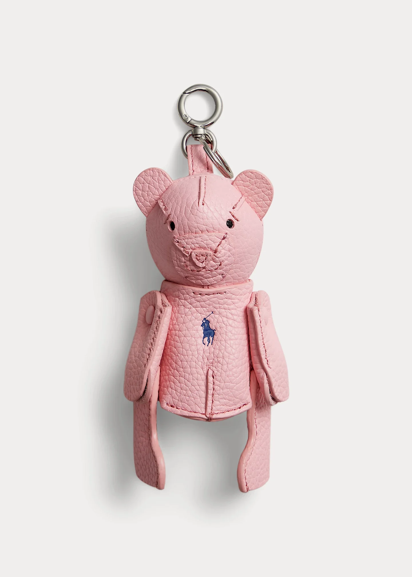 Polo Bear Leather Bag Charm - 1