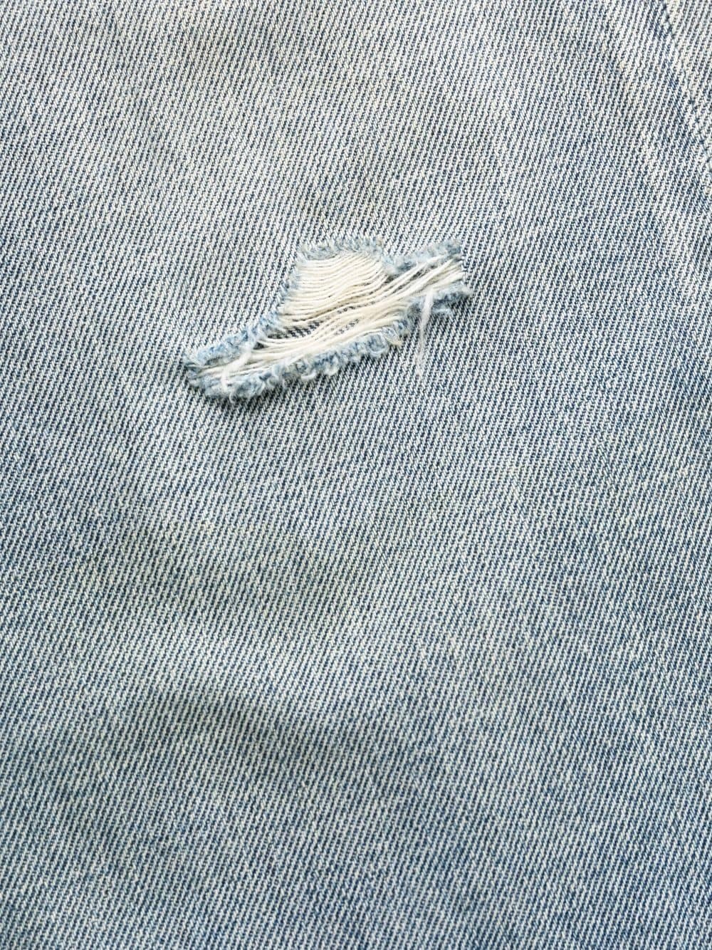 mid-rise straight jeans - 7