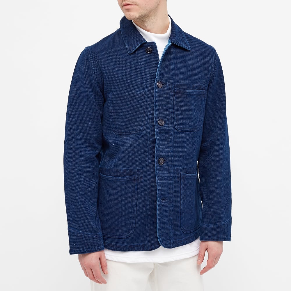 Blue Blue Japan Sashiko Coverall Jacket - 5