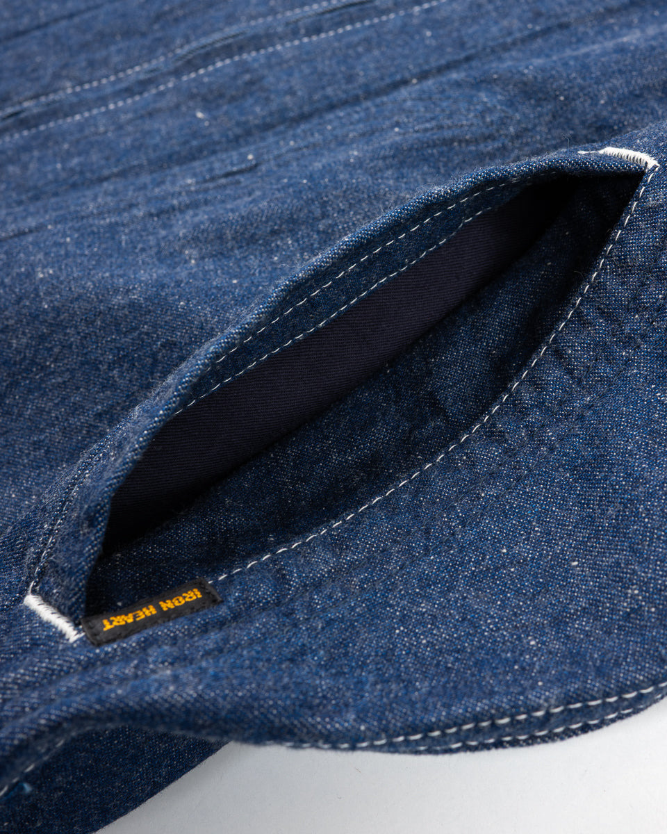 IHJ-146-IND 10oz Nep Denim Windbreaker - Indigo - 11