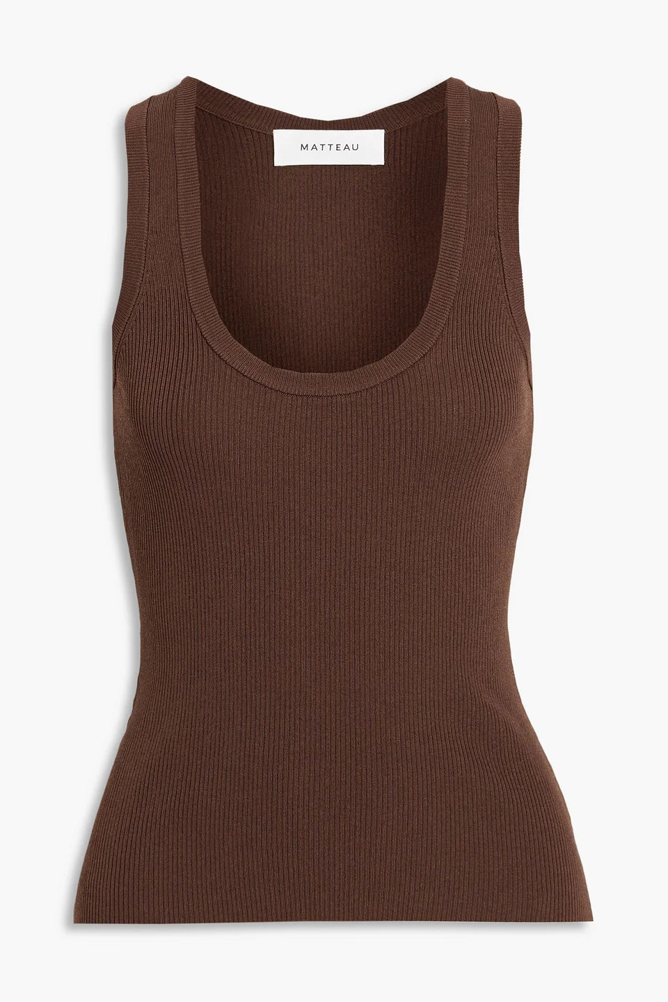 Ribbed-knit tank - 1