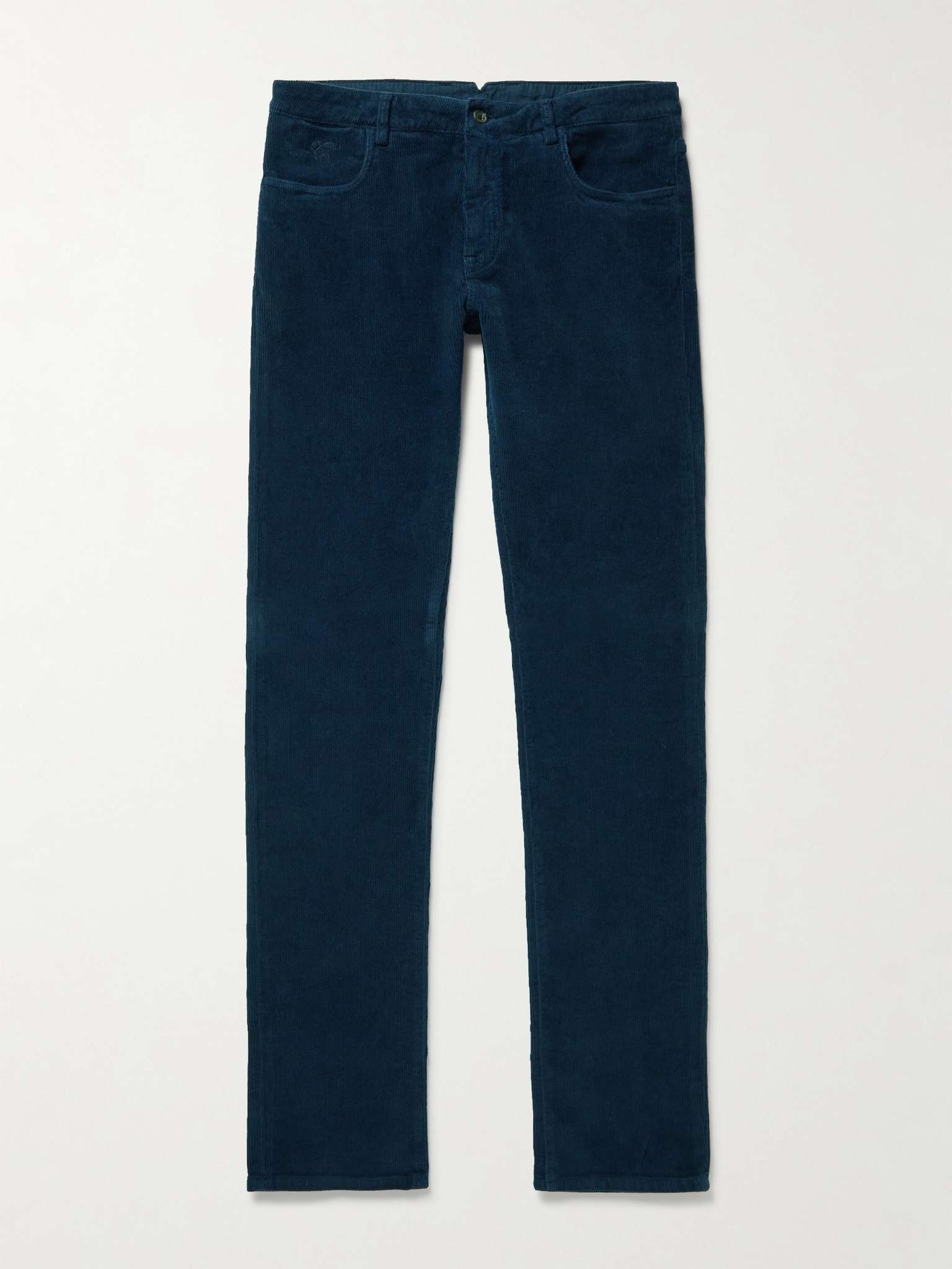 Stretch-Cotton Corduroy Trousers - 1