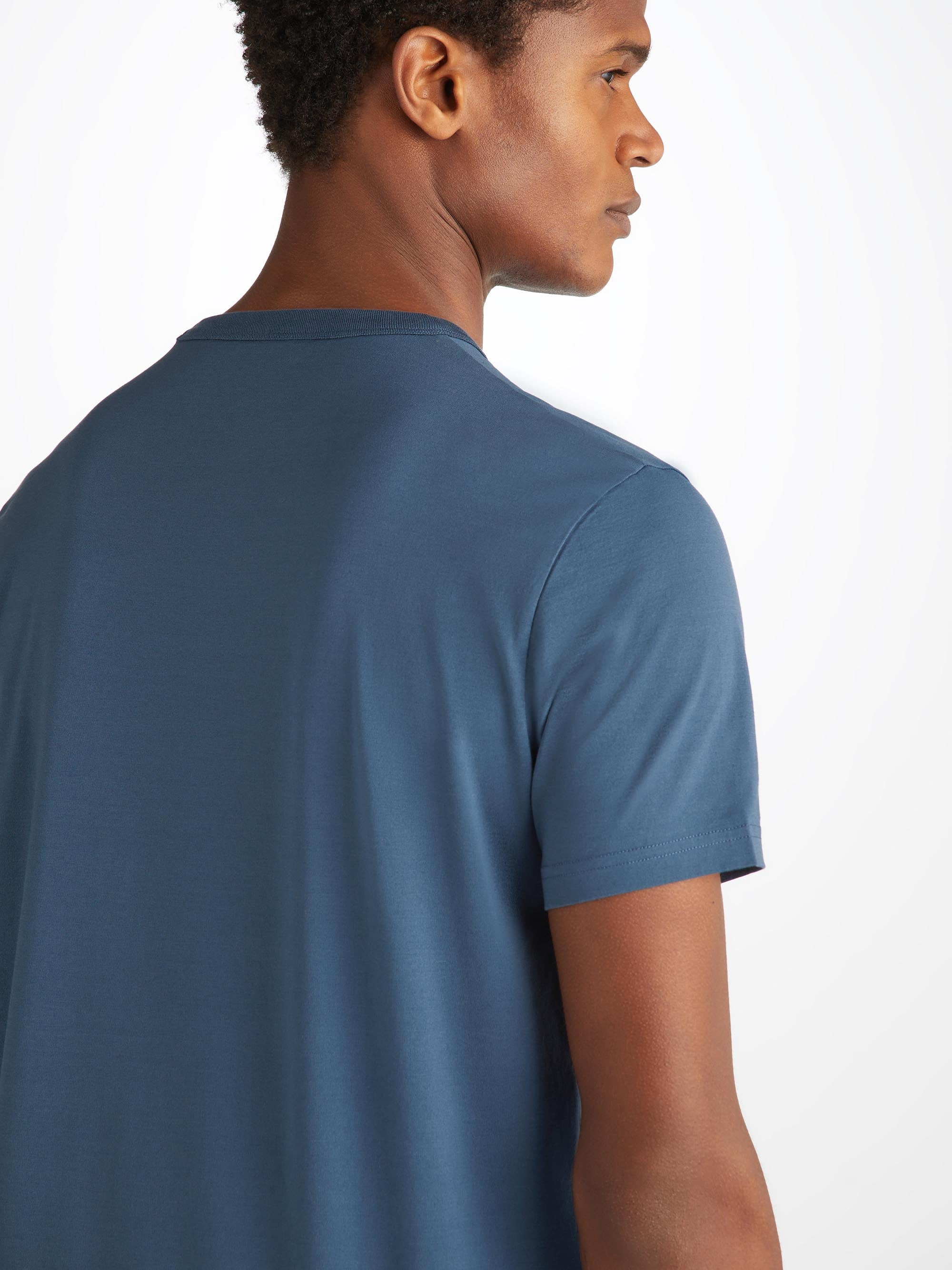 Men's T-Shirt Barny Pima Cotton Denim - 6