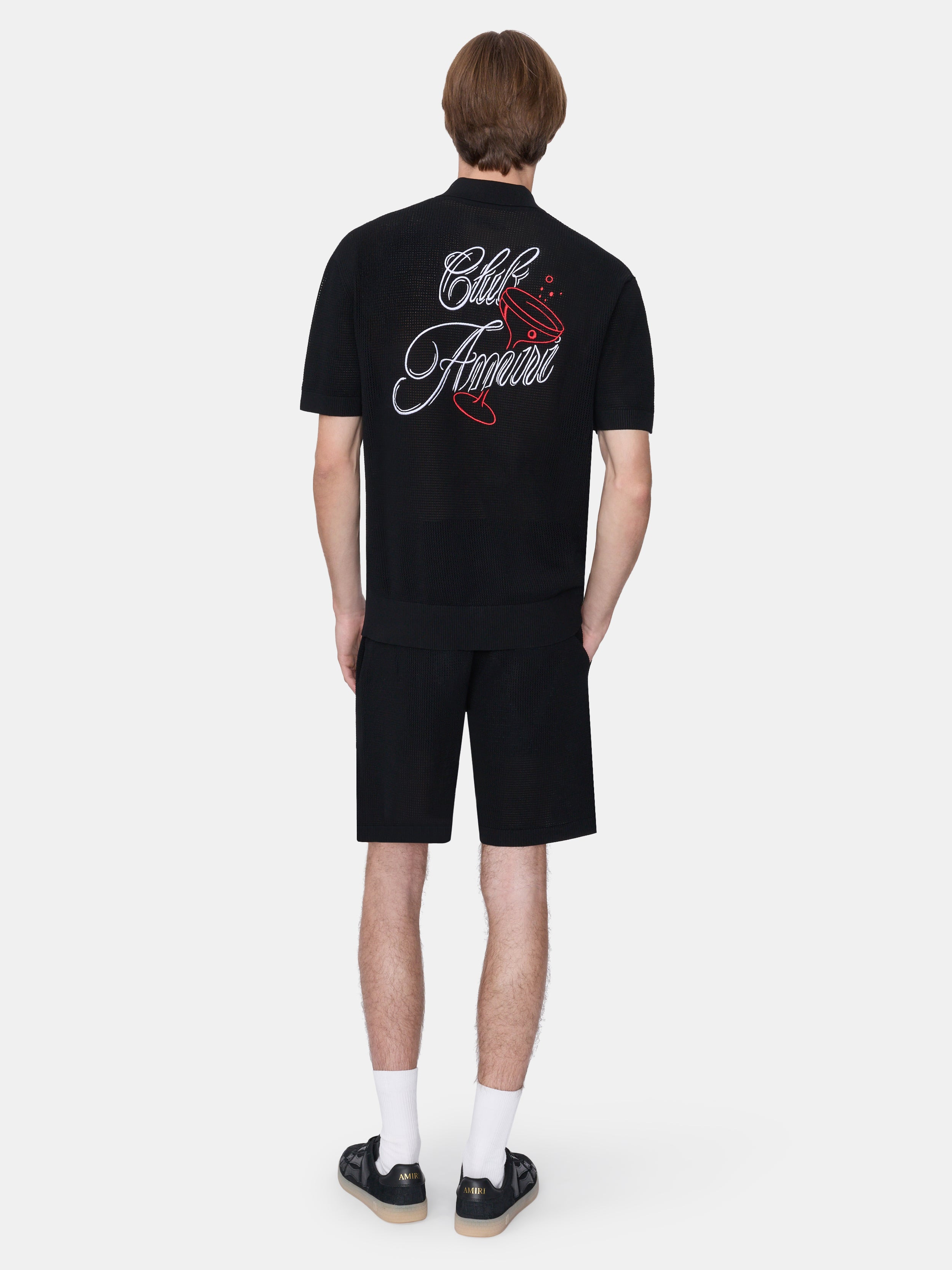 CLUB AMIRI CROCHET SHORT - 4