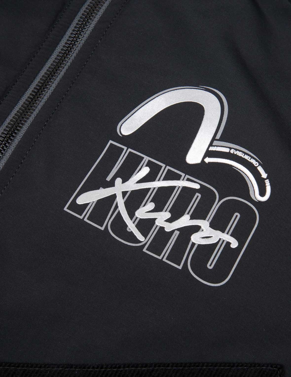 Mixed Fabric Padded Parka - 11