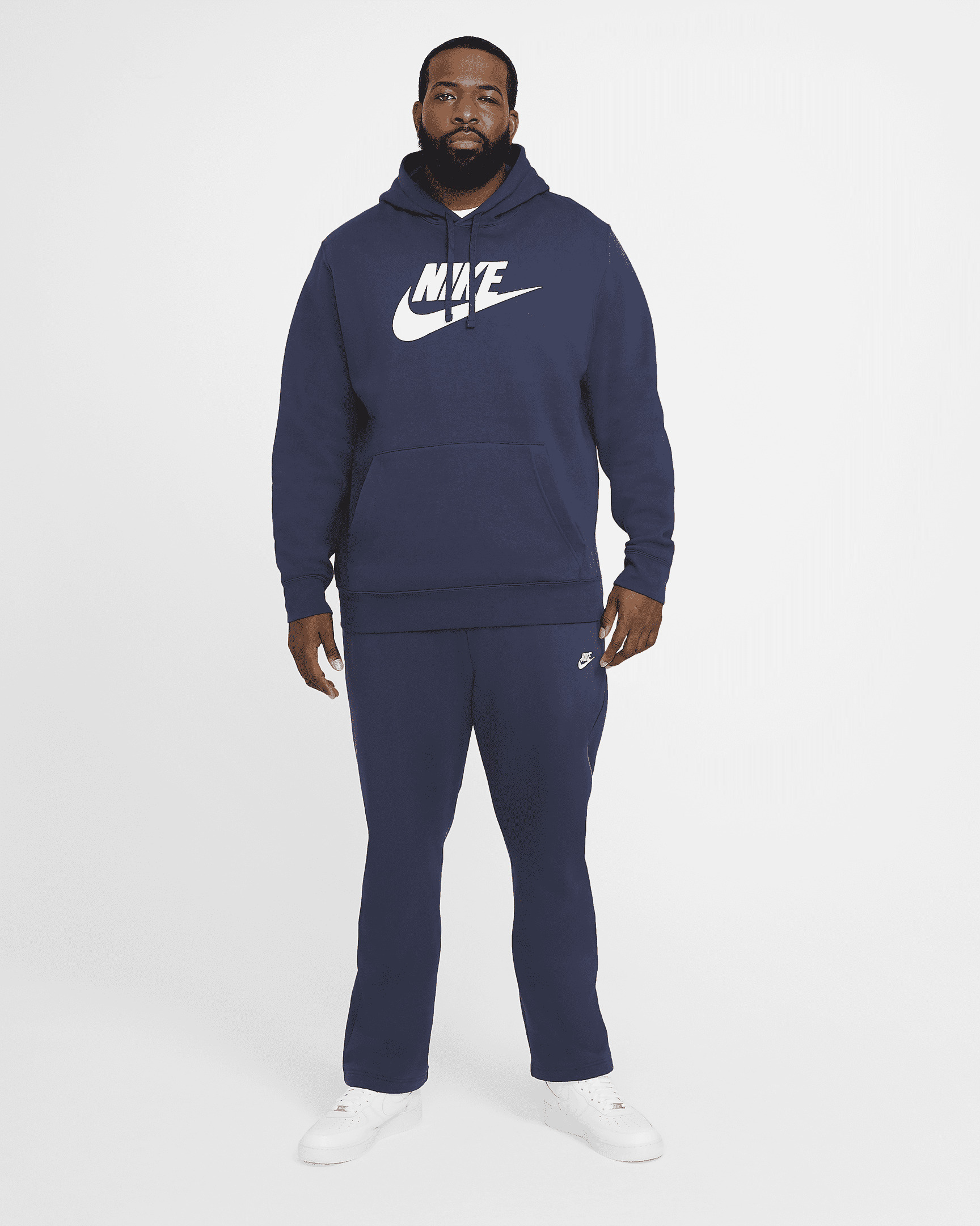 Nike Sportswear Club Fleece Men's Graphic Pullover Hoodie - 11