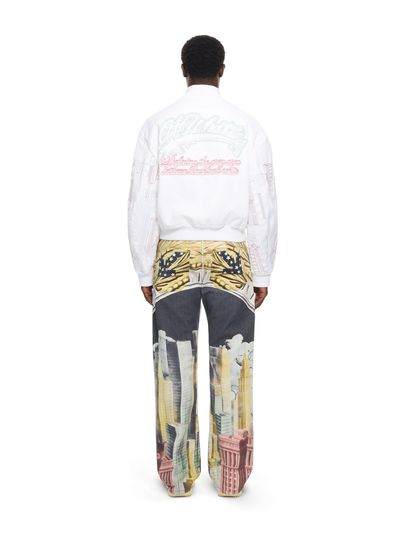 Skyline Cropped Bomber 4