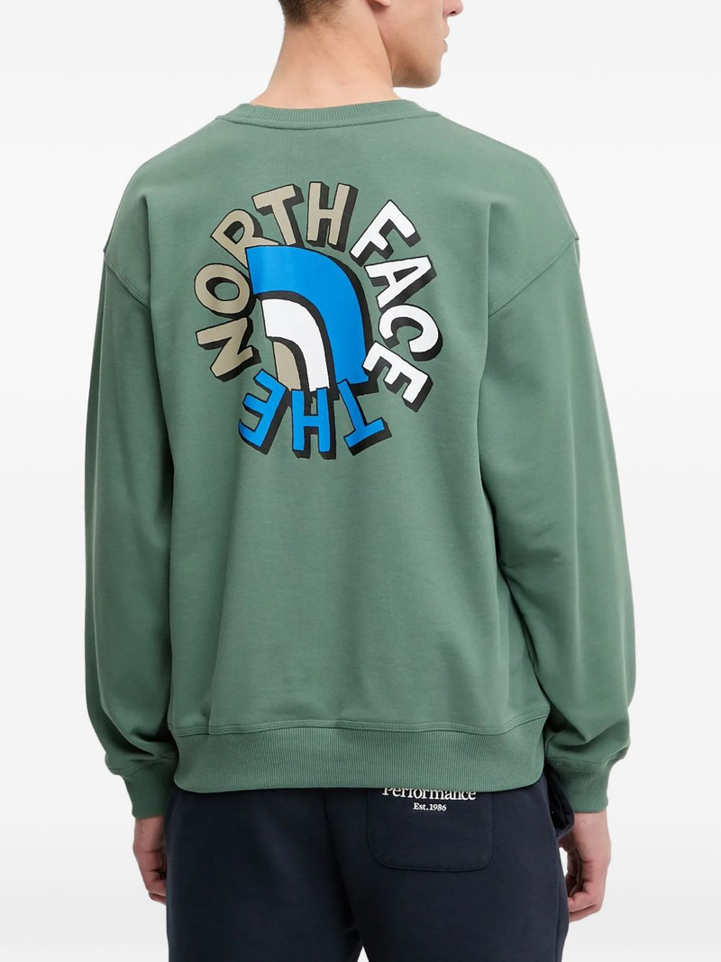 logo print sweatshirt 3