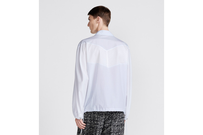 Christian Dior Couture Two-Material Zipped Shirt 6