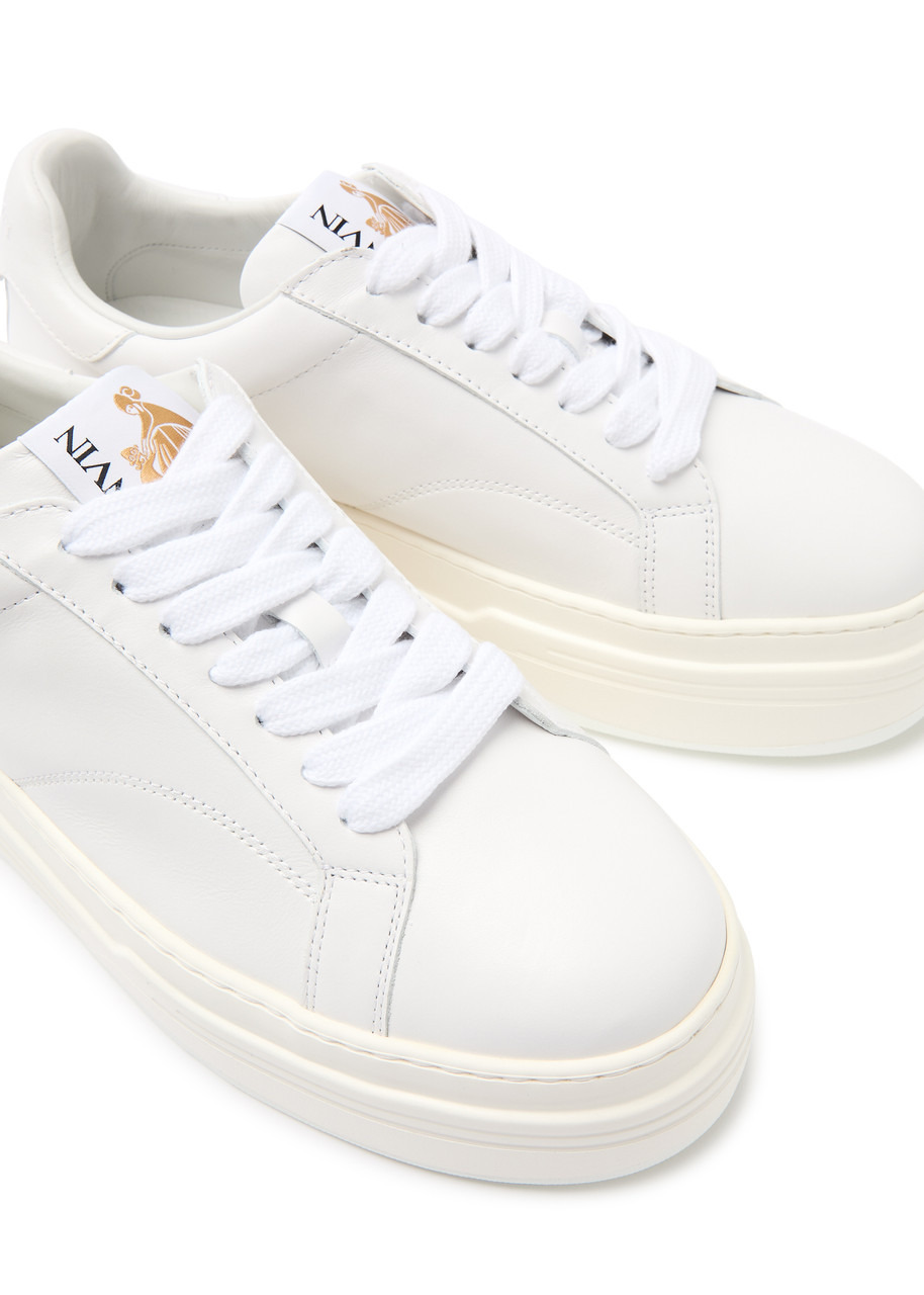 DDB0 leather flatform sneakers - 3