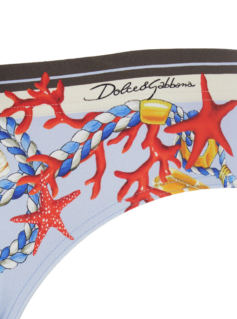 Dolce & Gabbana Men Slip Stampa Conchiglie - 3