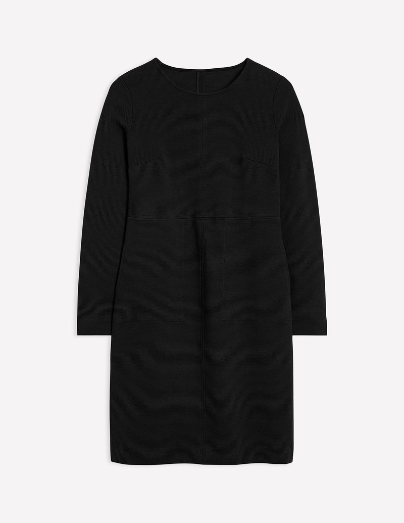 Cornelia Ottoman Dress-Black 1