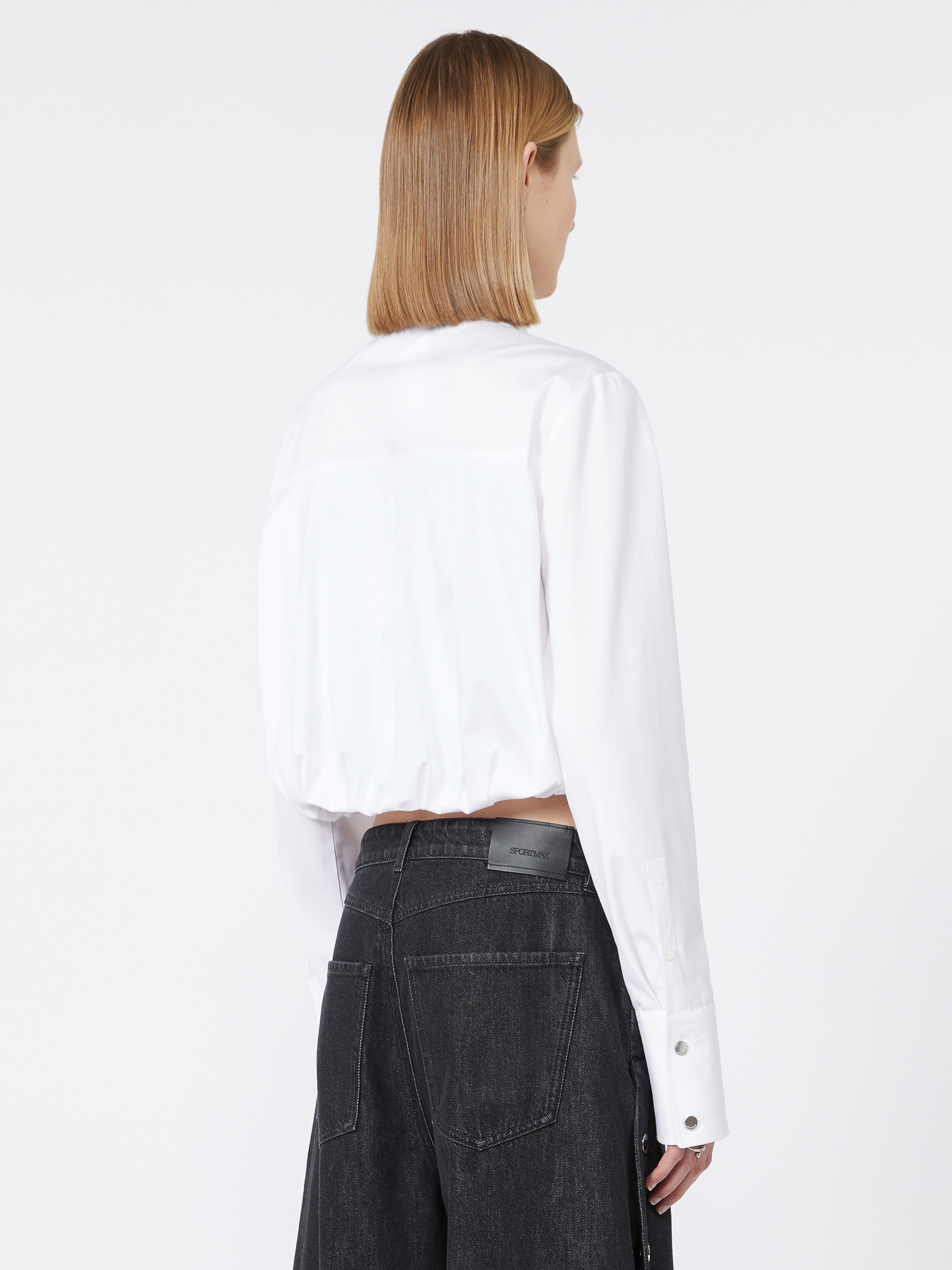 ZEMIRA Boxy-fit cotton shirt - 4