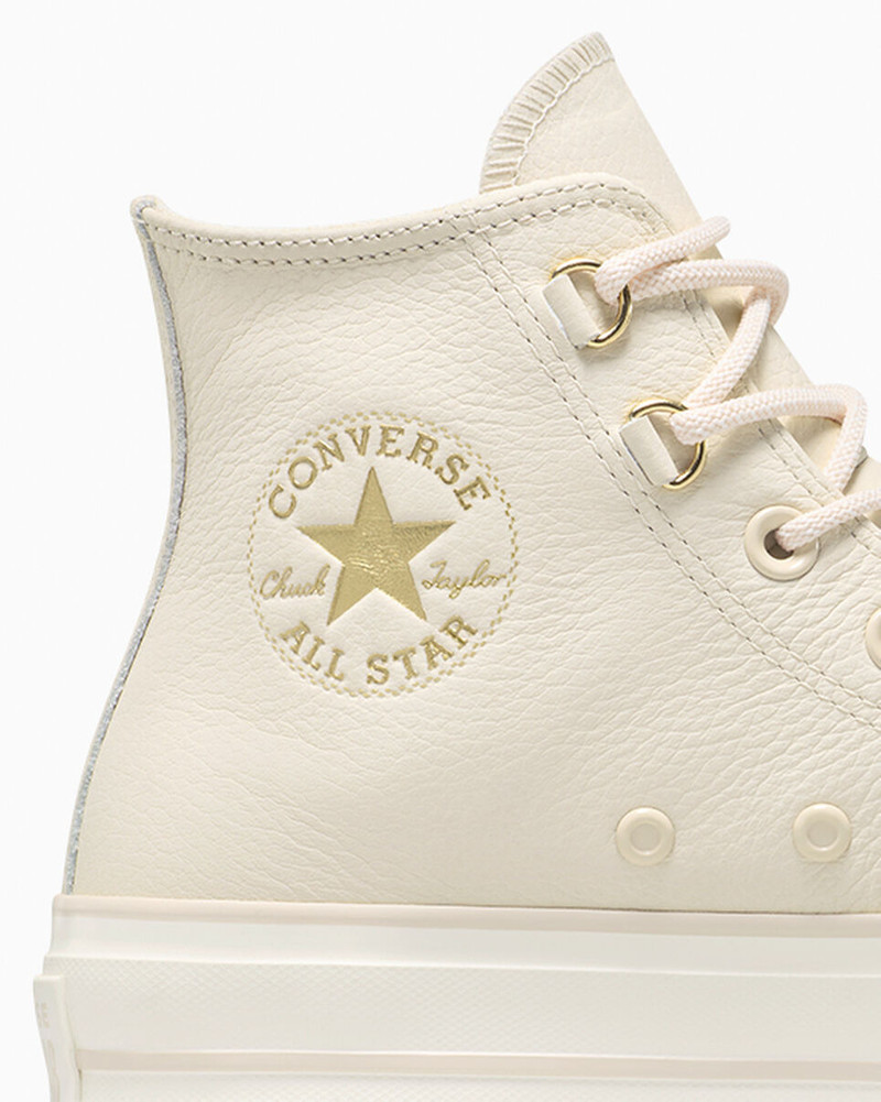 Chuck Taylor All Star Lift Platform Glam Leather 9