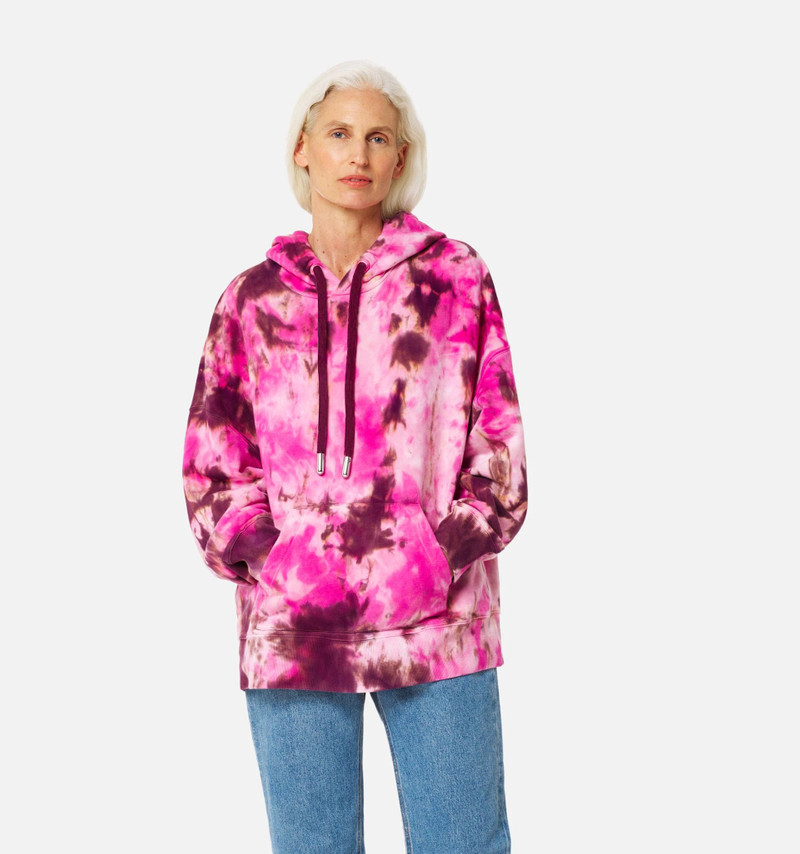 AMI Paris Tie & Dye Hoodie outlook