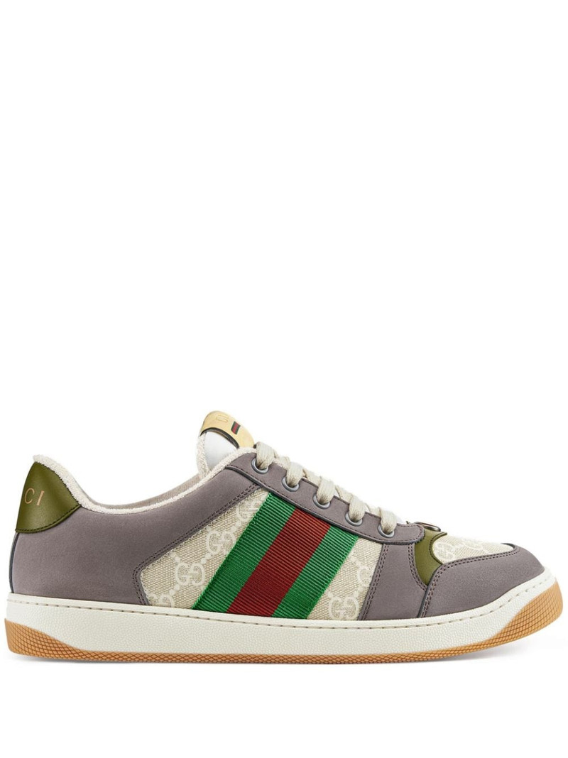Screener logo-patch sneakers - 1