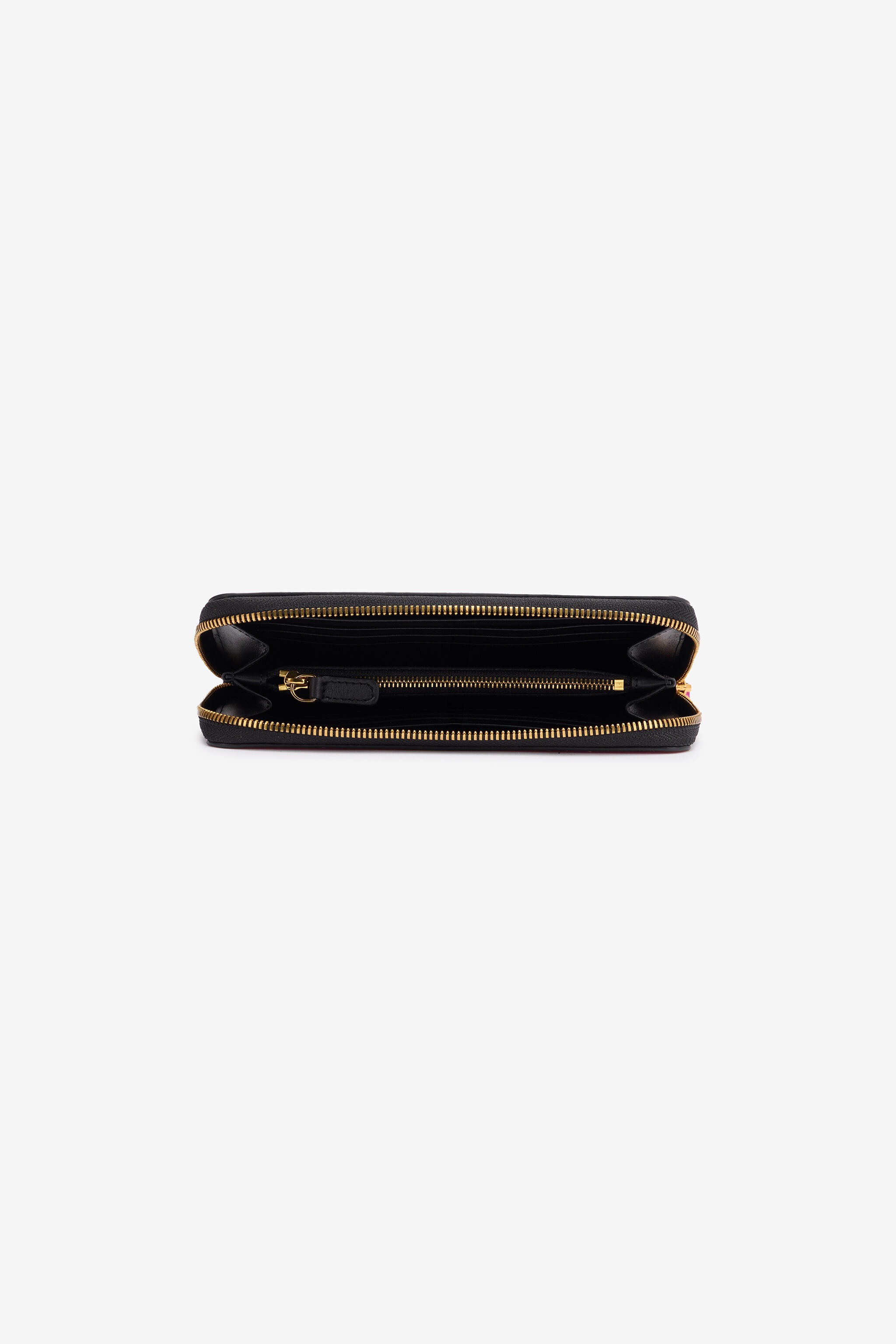 Snake Print Zip-Around Wallet - 6