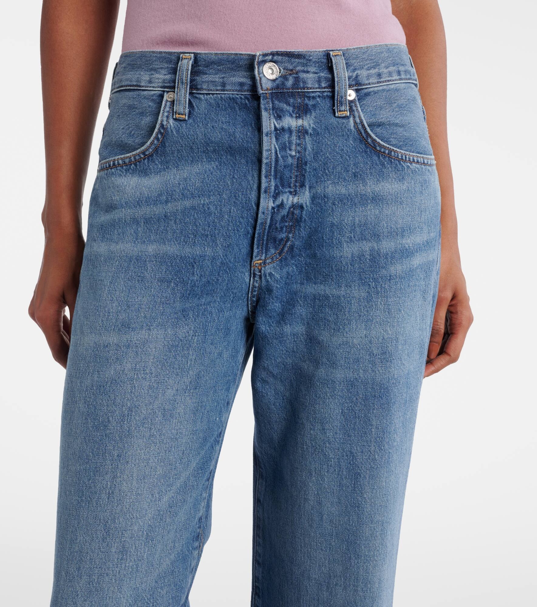 Annina high-rise wide-leg jeans - 4