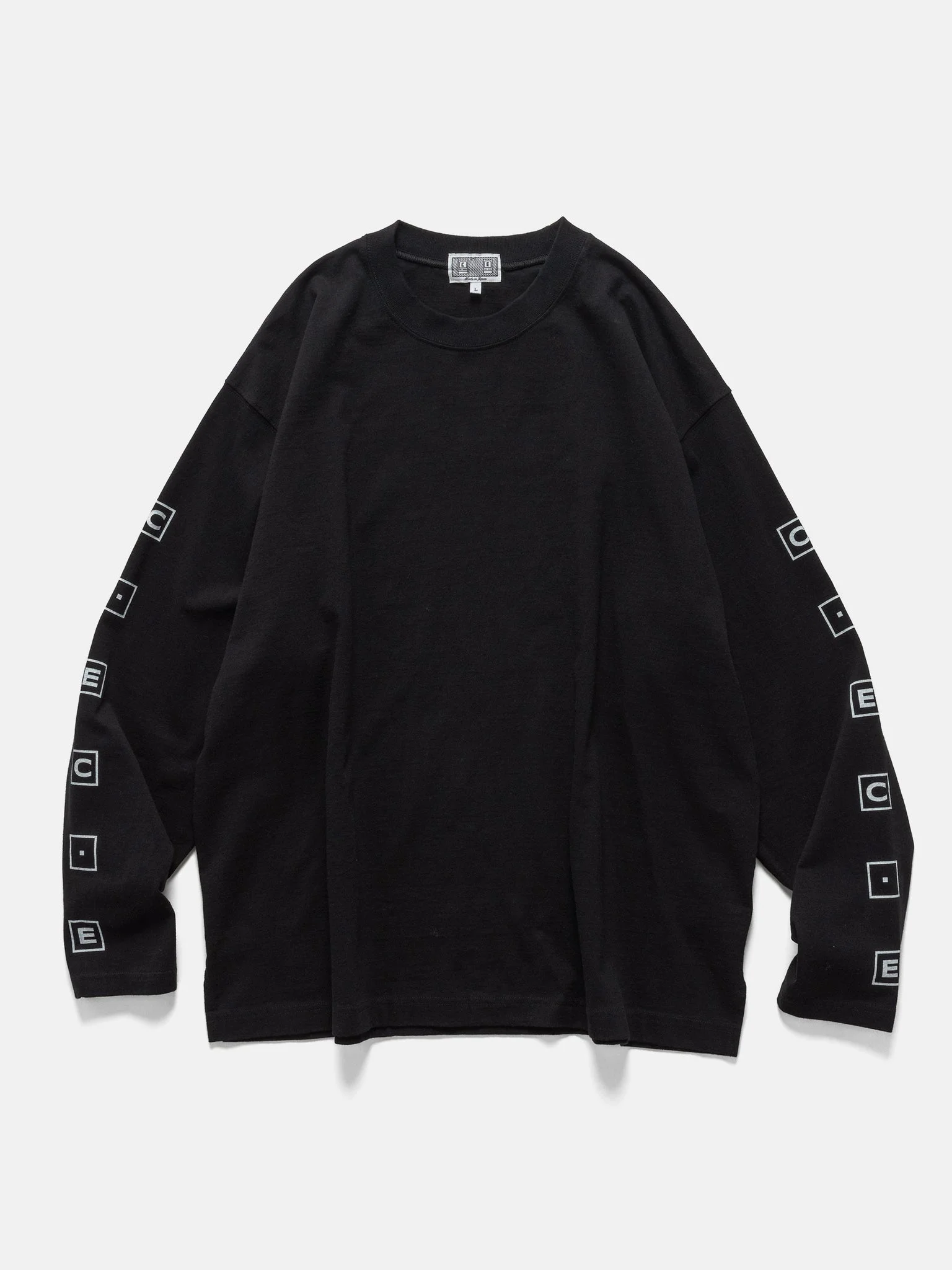 Willow Long Sleeve T Black - 1