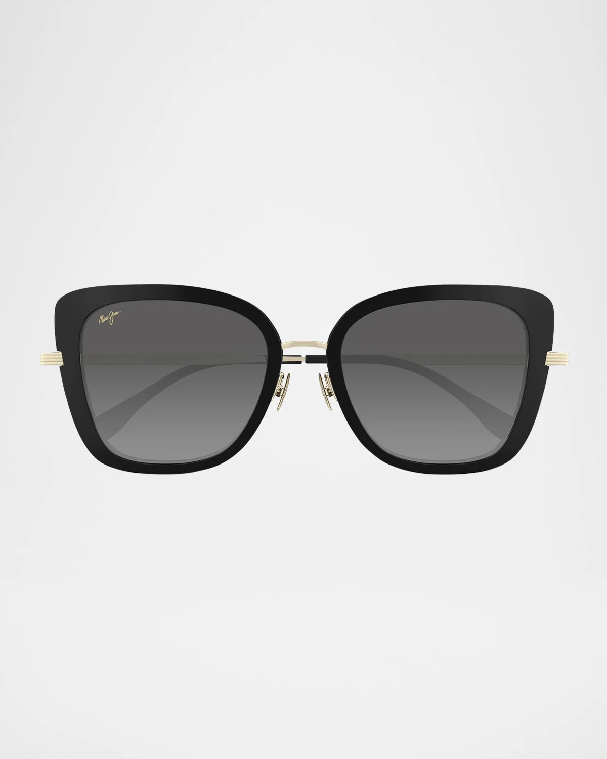 Men's Violet Lake Titanium and Acetate Cat-Eye Sunglasses - 1