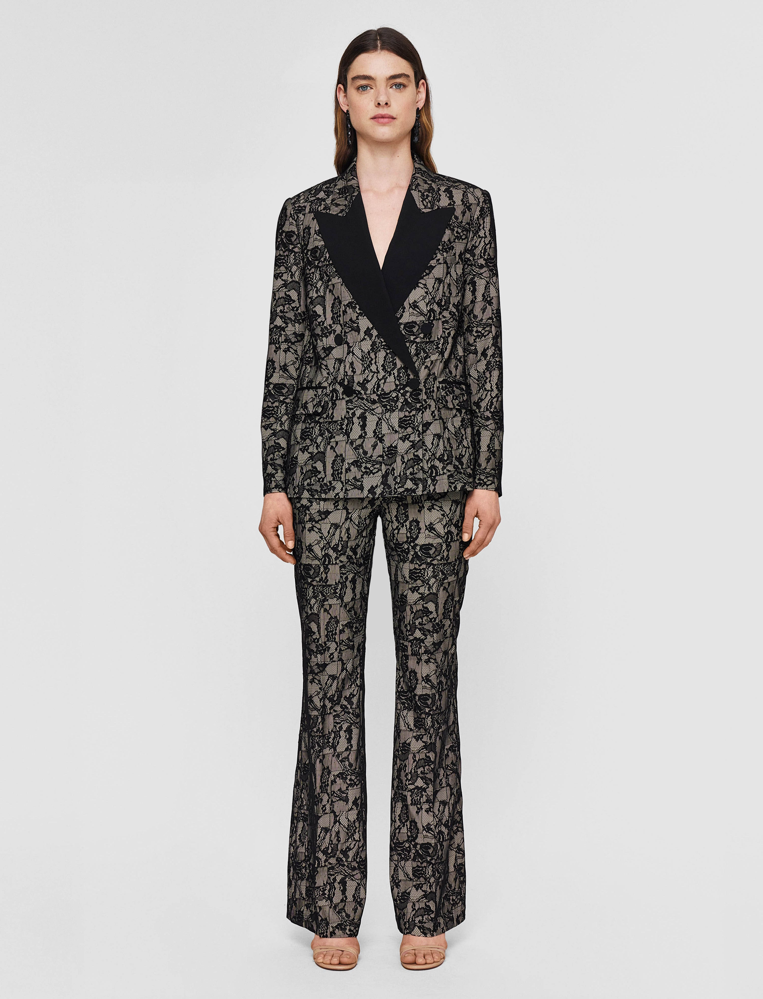 Jaden Patchwork Lace Jacket - 2