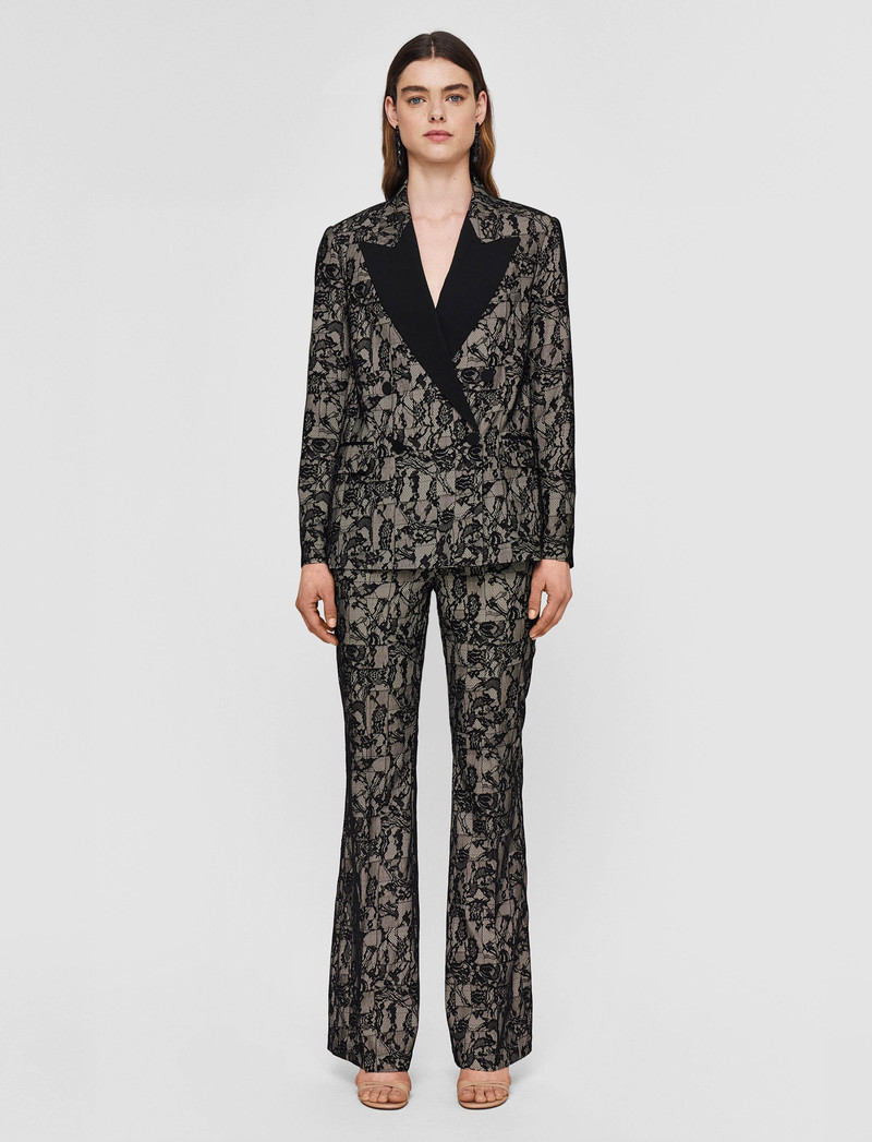 JOSEPH Jaden Patchwork Lace Jacket outlook