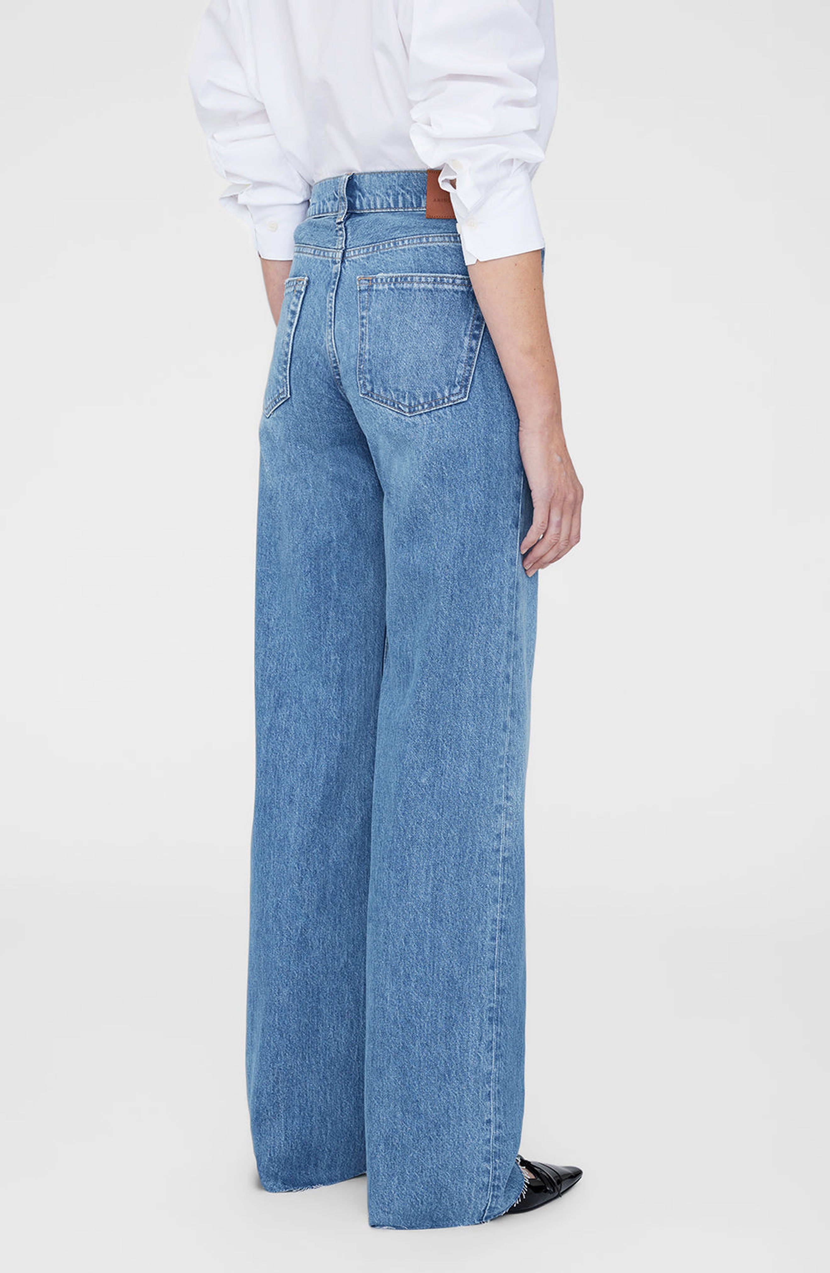 ANINE BING Hugh Jean in Panama Blue at Nordstrom - 3