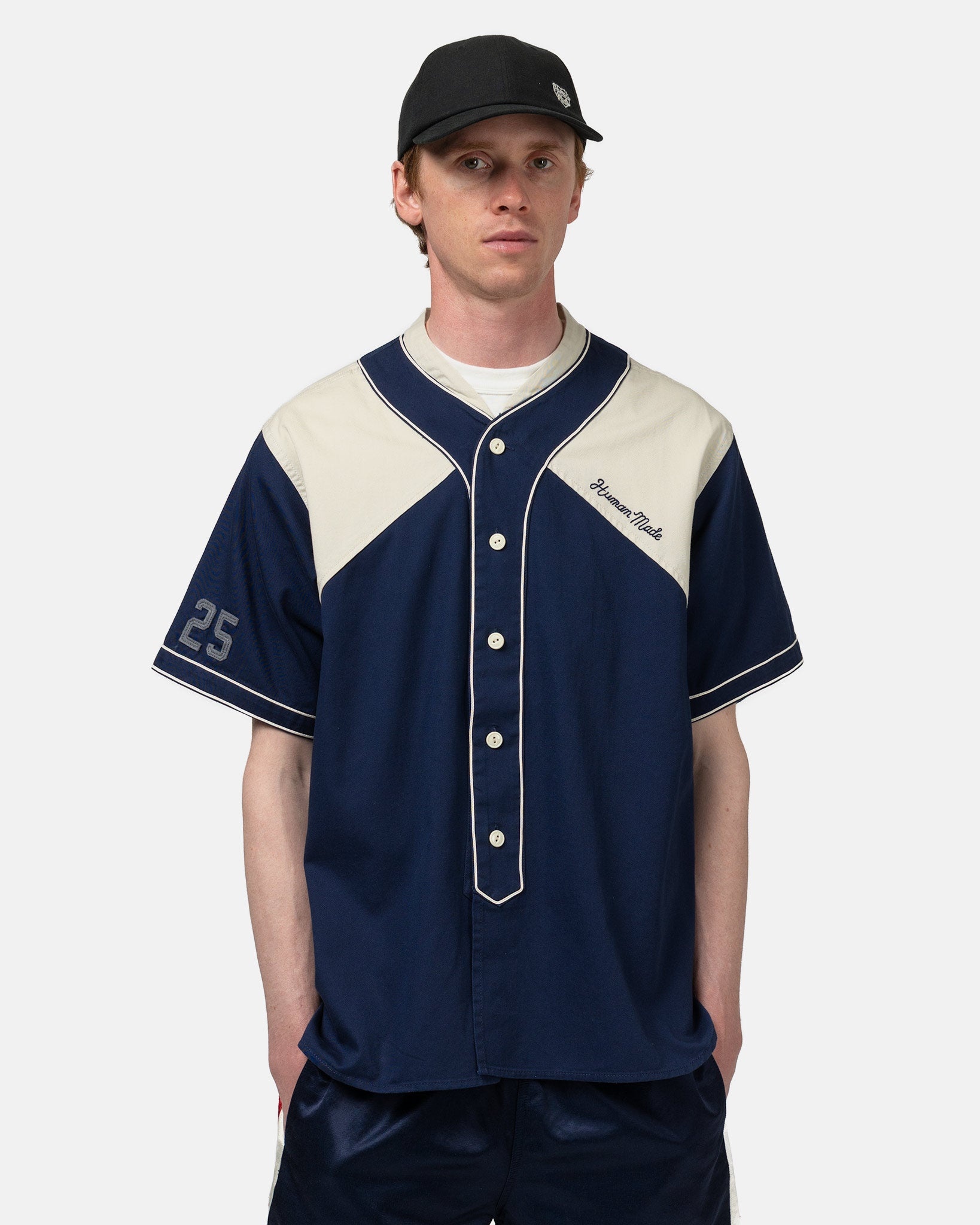 Baseball Shirt Navy - 4