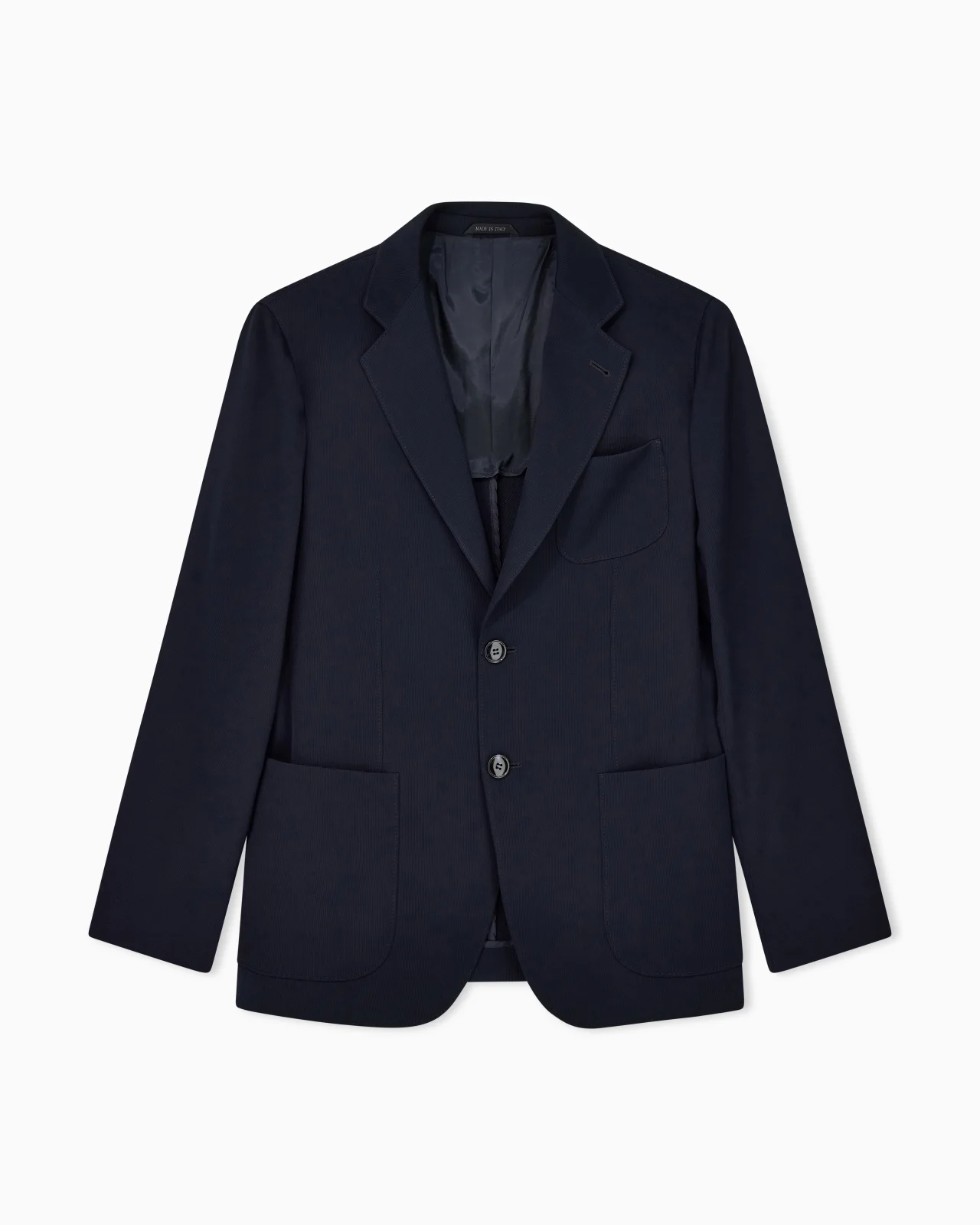 VIRGIN WOOL CANNETÉ의 UPTON LINE SINGLE-BREASTED JACKET - 1