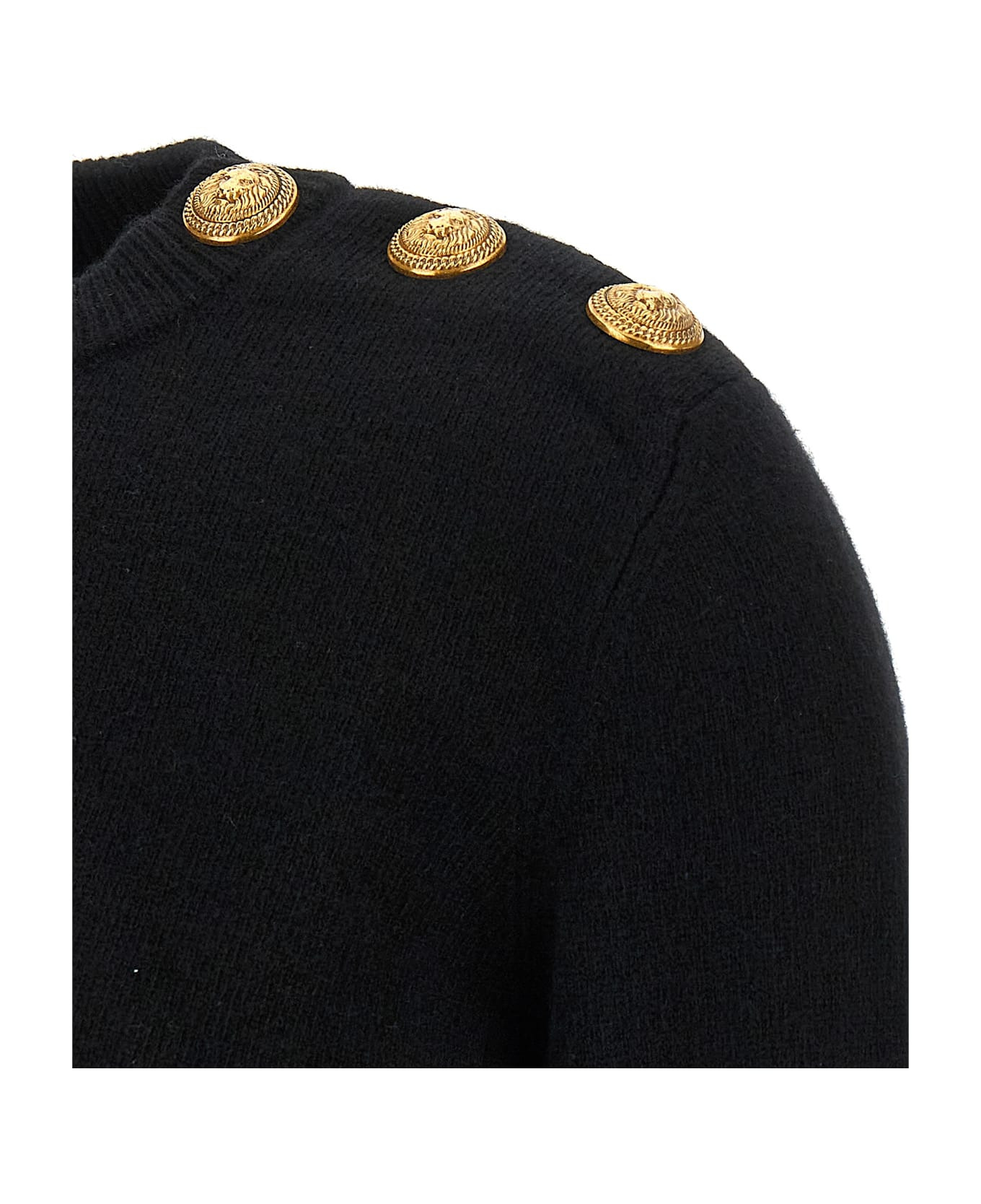 Eco-cashmere Button Sweater - 4