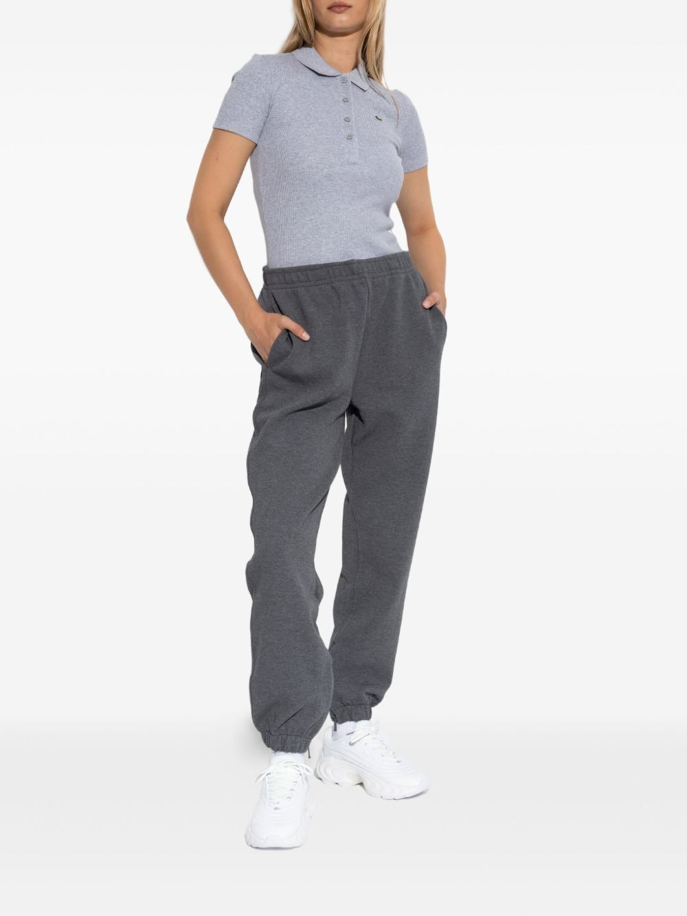ribbed polo shirt - 2